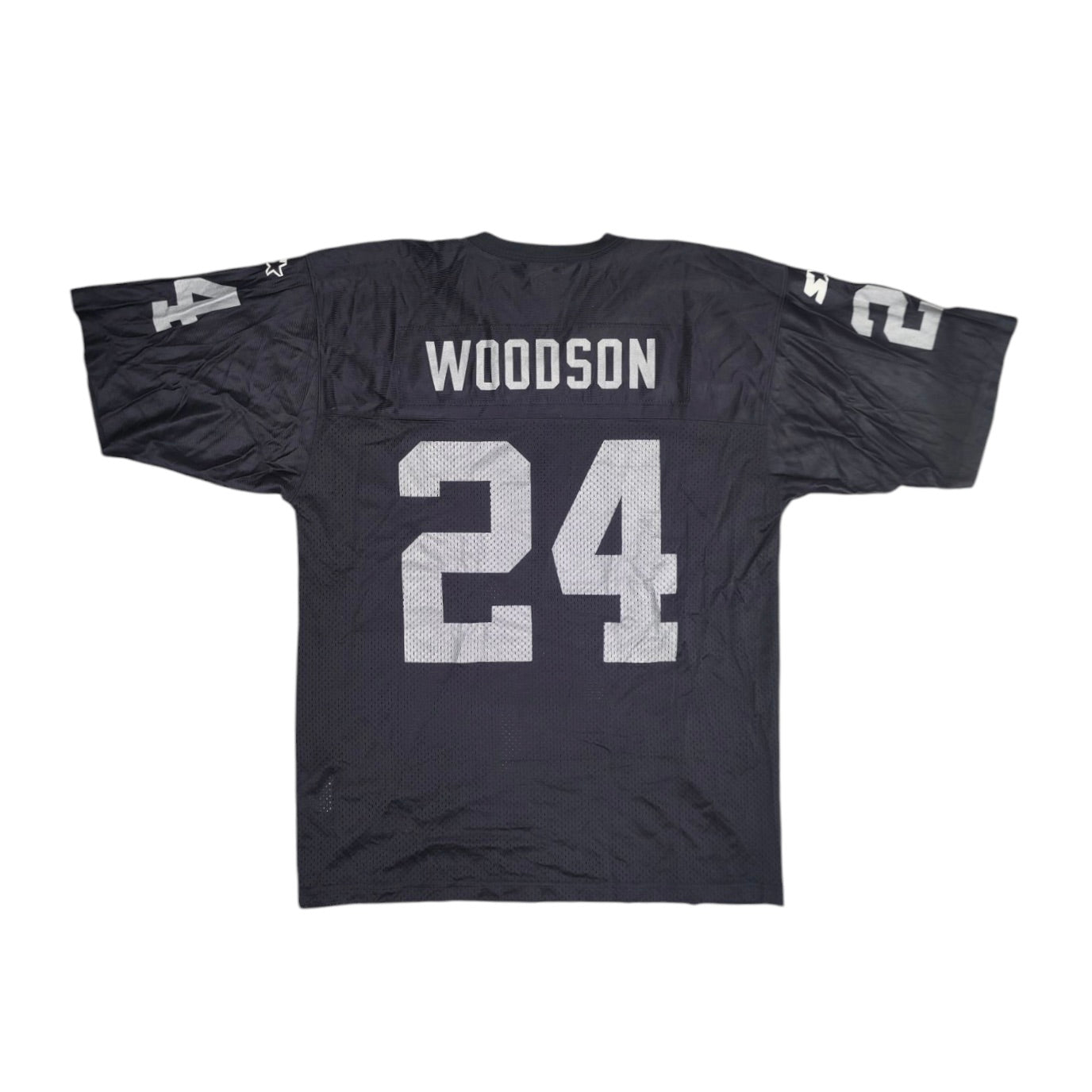 Starter Oakland Raiders Woodson #24 Black NFL Jersey