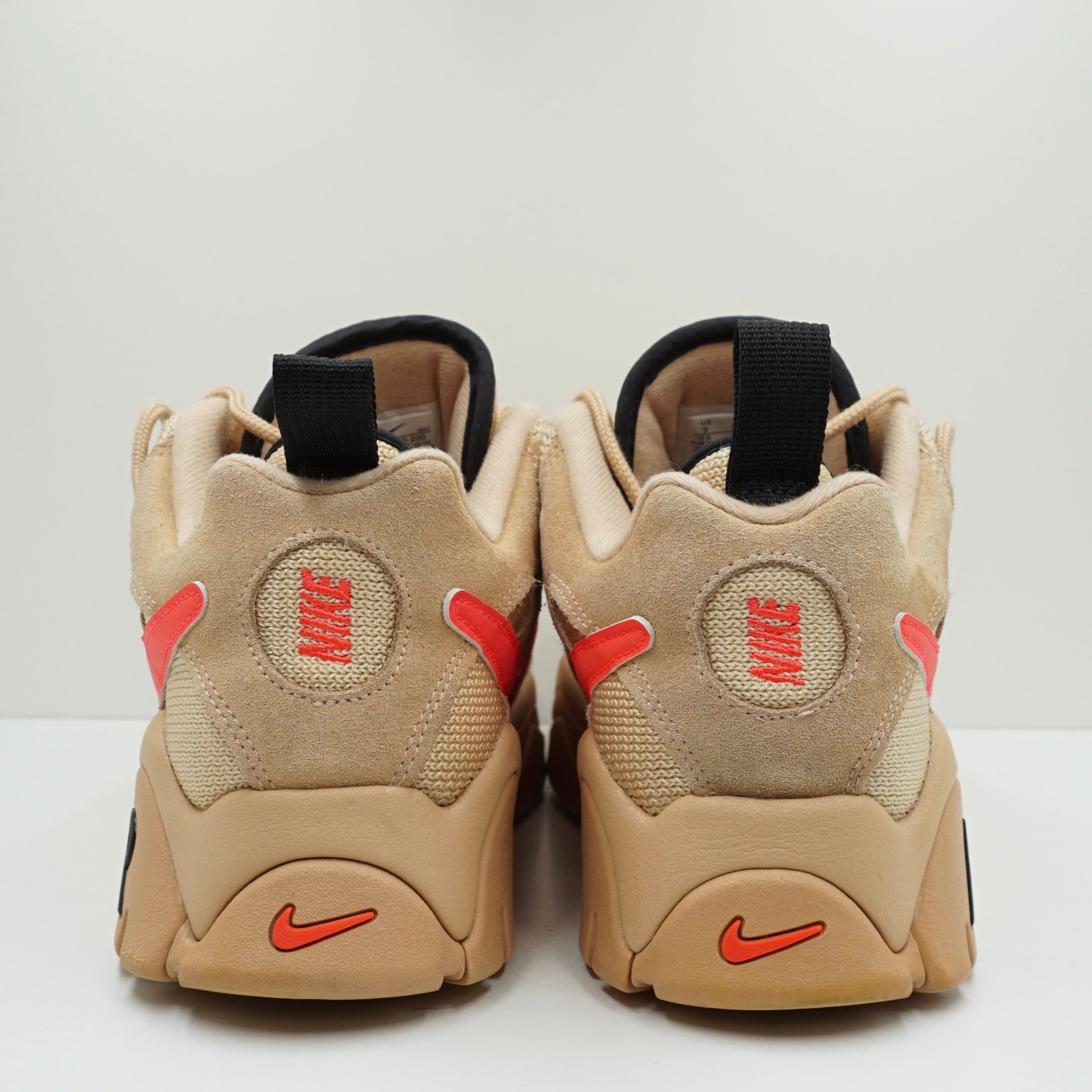 Nike Air Barrage Low Vachetta Tan Laser Crimson White Onyx
