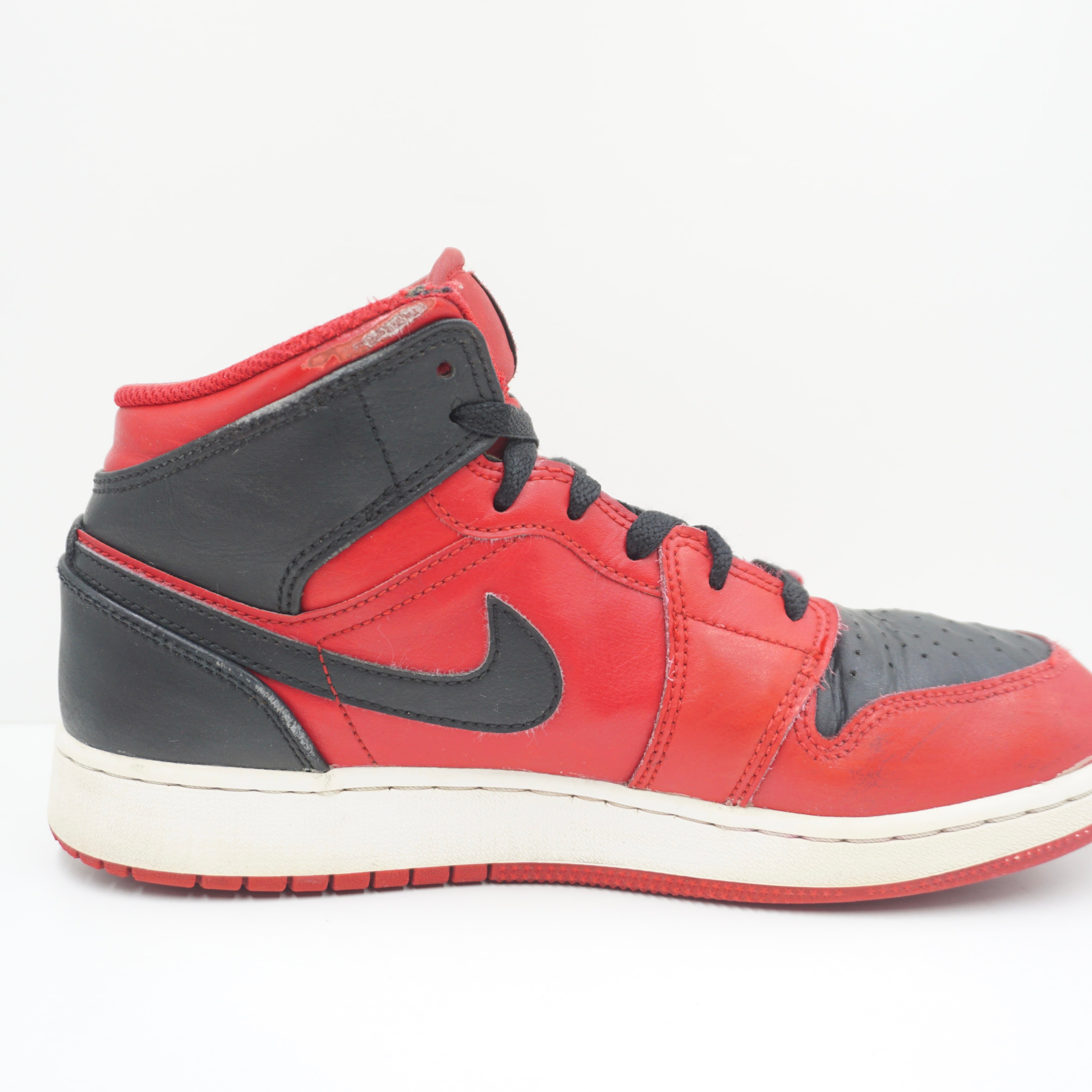 Jordan 1 mid reverse bred (gs) best sale