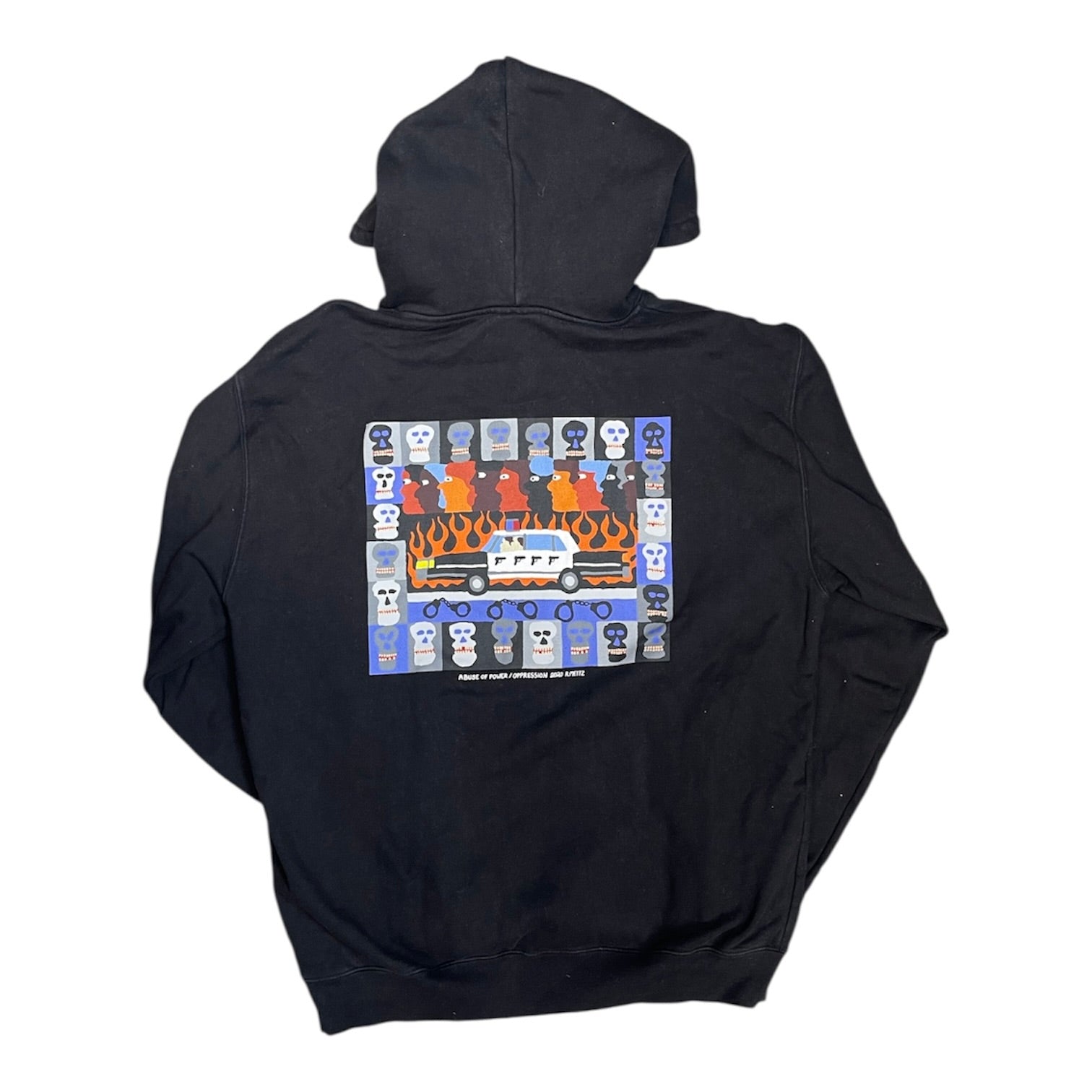 Polar Skate Co. Abuse Of Power Black Hoodie