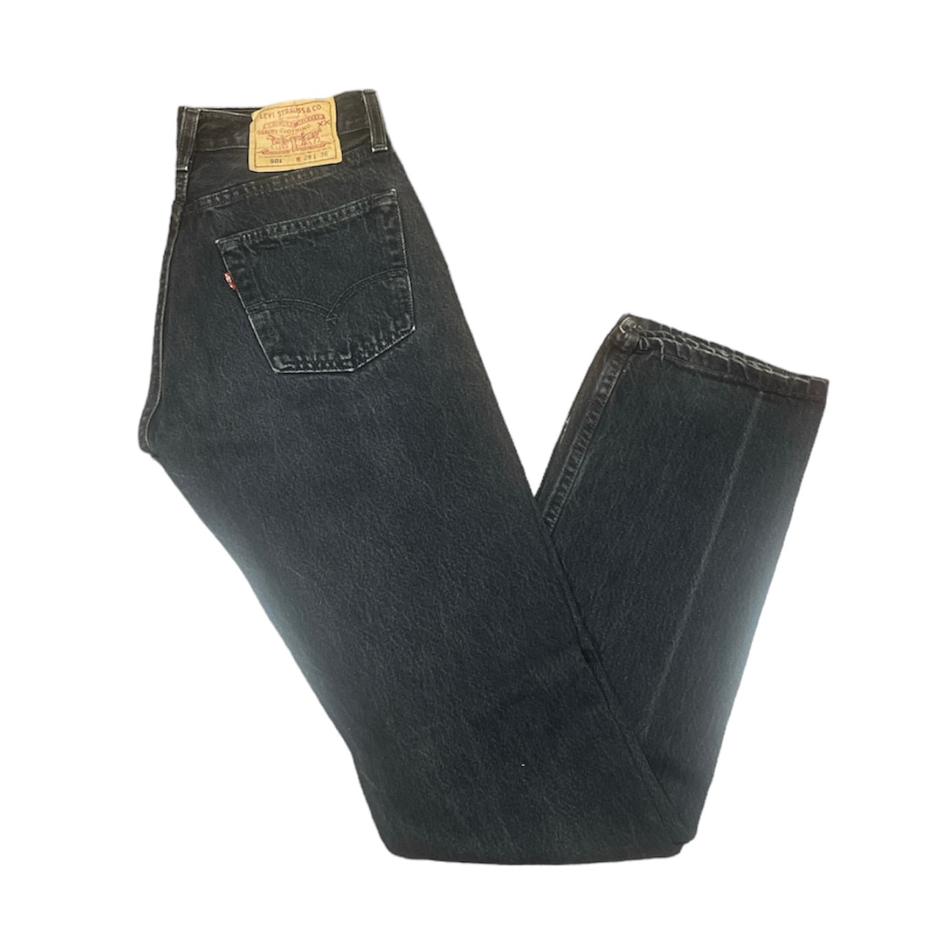 Vintage Levis 501 Black Jeans (W28/L36)
