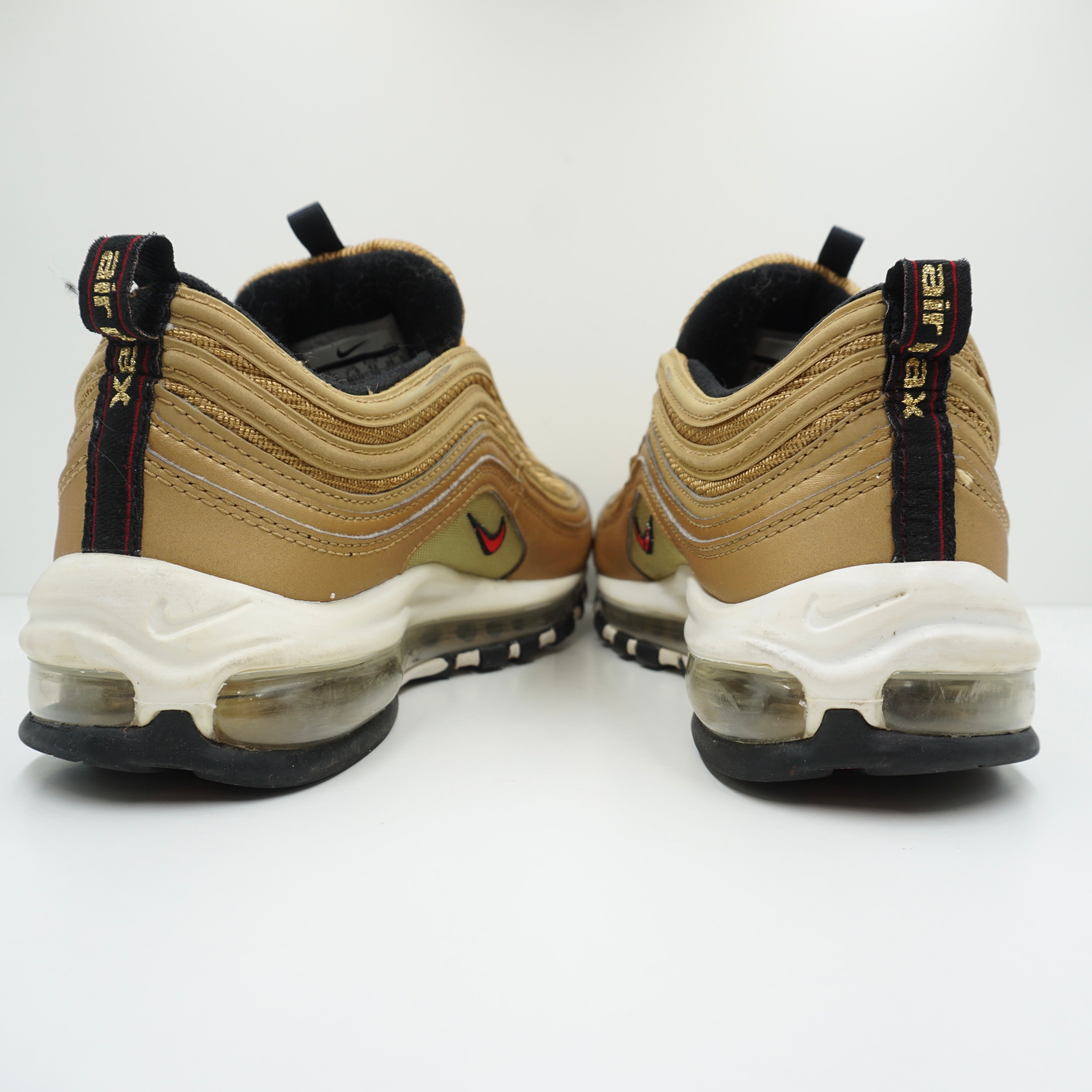 Air max 97 gold laces best sale