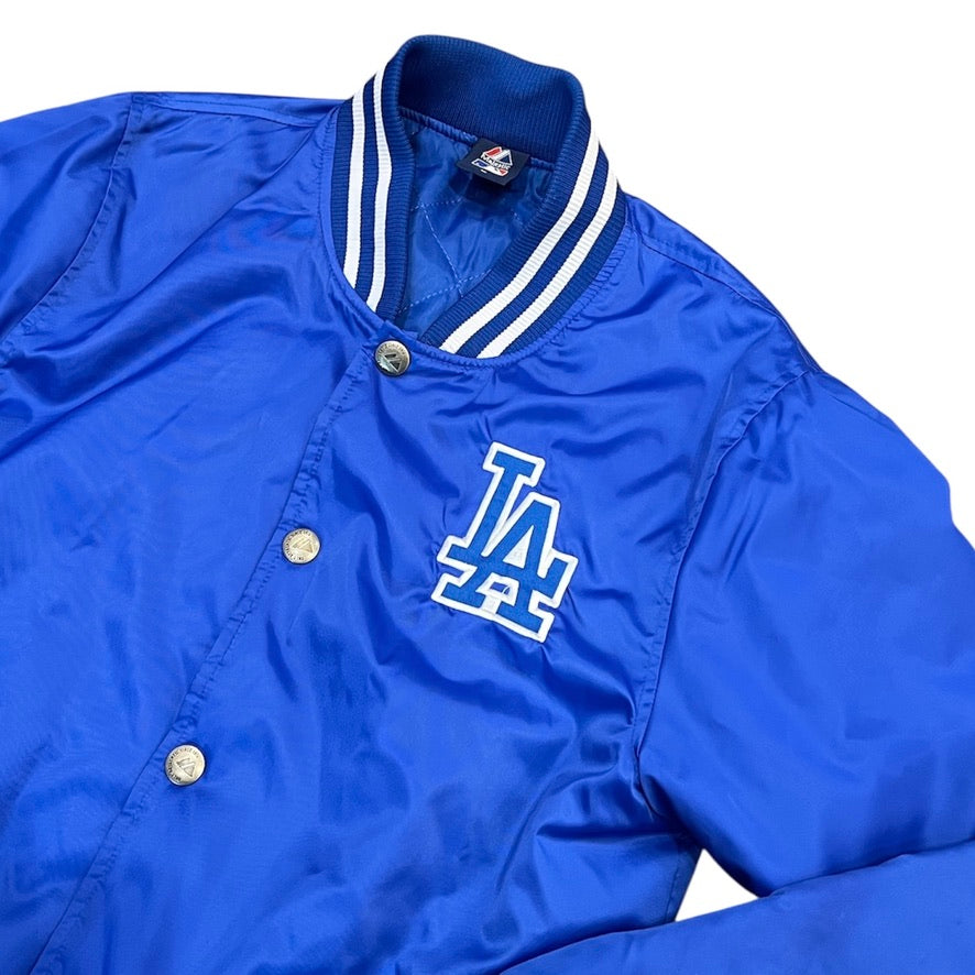 Majestic Vintage Los Angeles Dodgers Blue Varsity Jacket