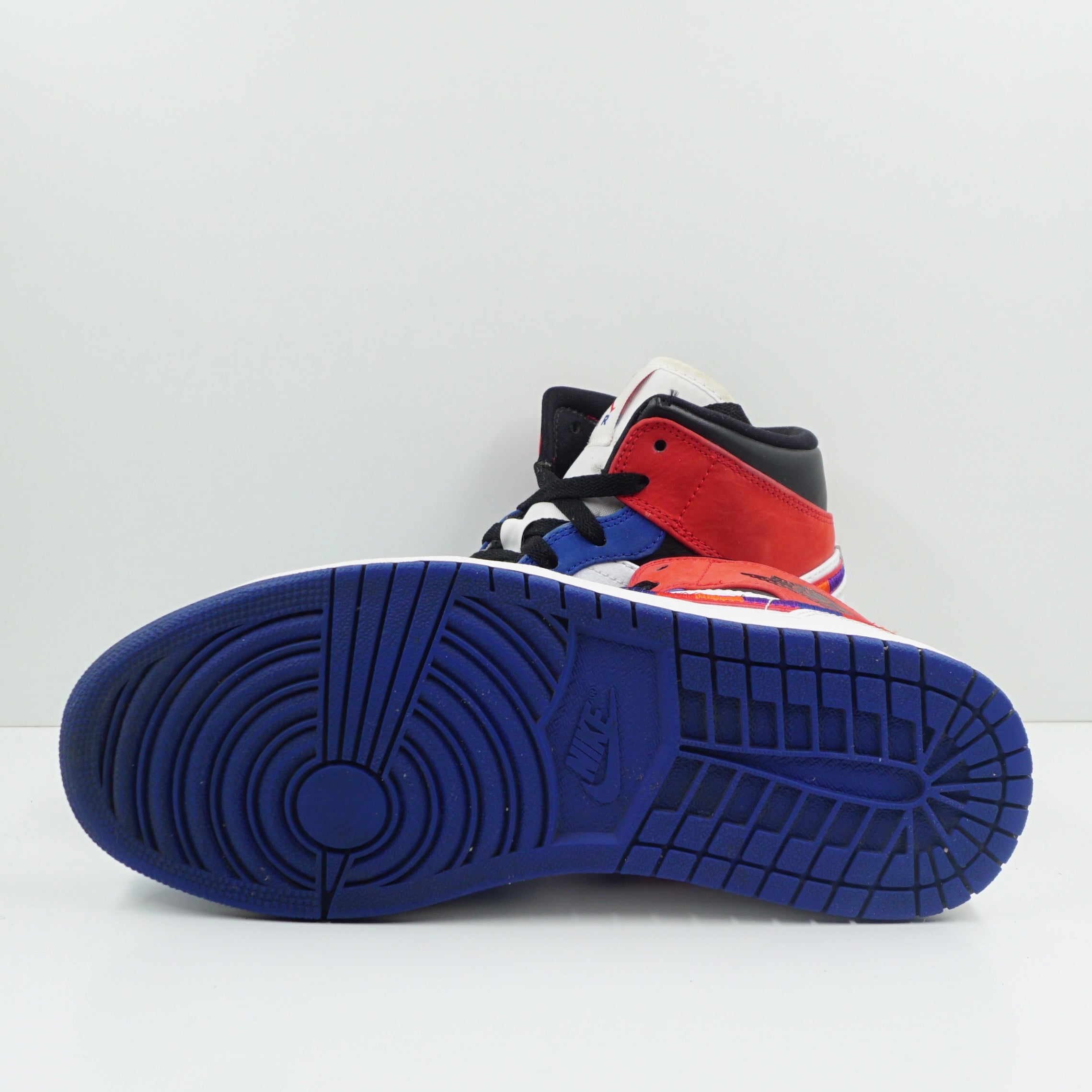 Jordan 1 Mid Multi-Color Swoosh