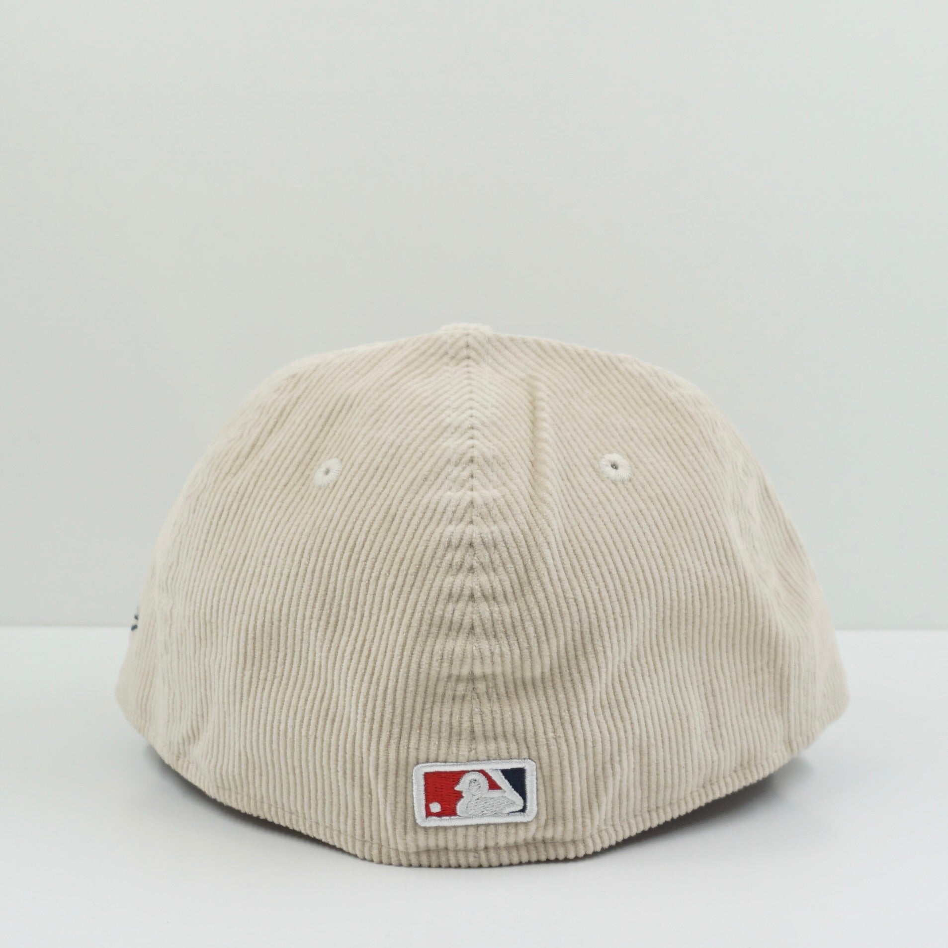 New Era New York Yankees Corduroy Beige Navy Fitted Cap