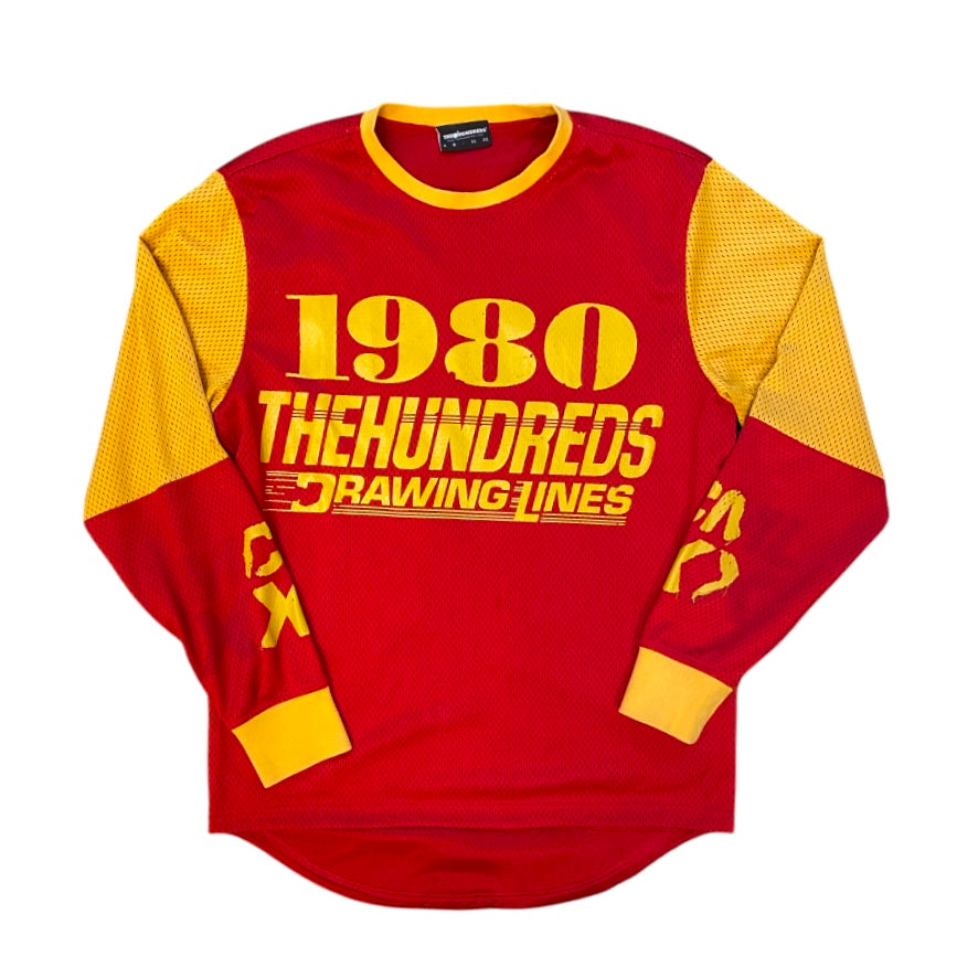 the Hundreds Drawing Lines Mesh Long Sleeve Tshirt