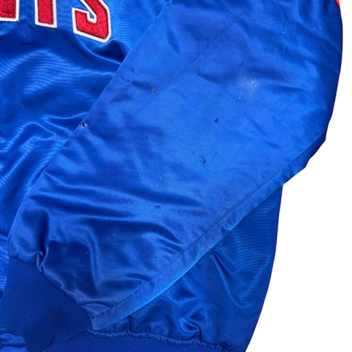 Starter Proline New York Giants NFL Blue Satin Jacket