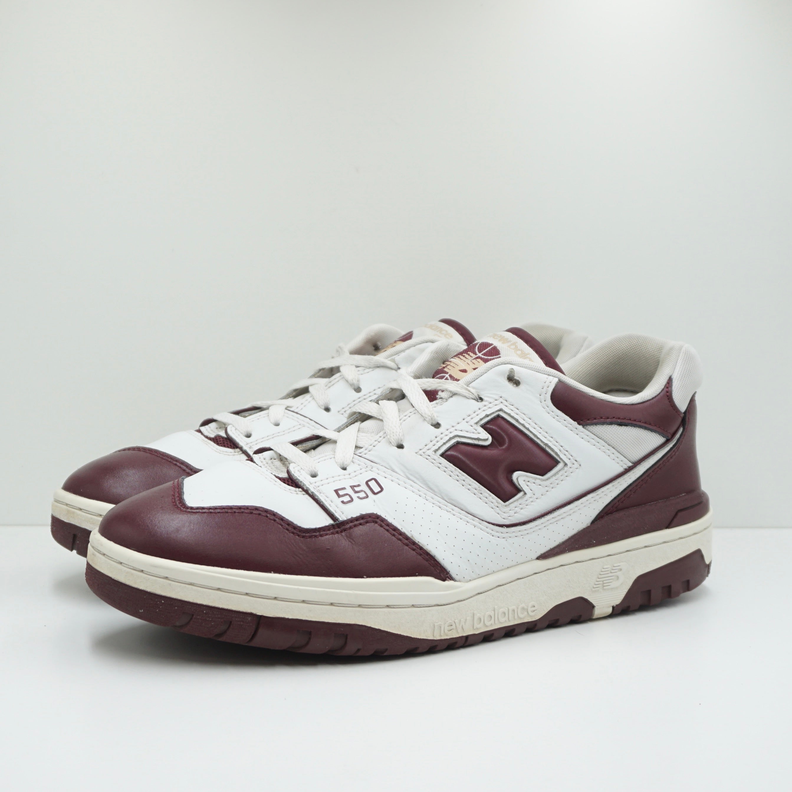 New Balance 550 White Burgundy