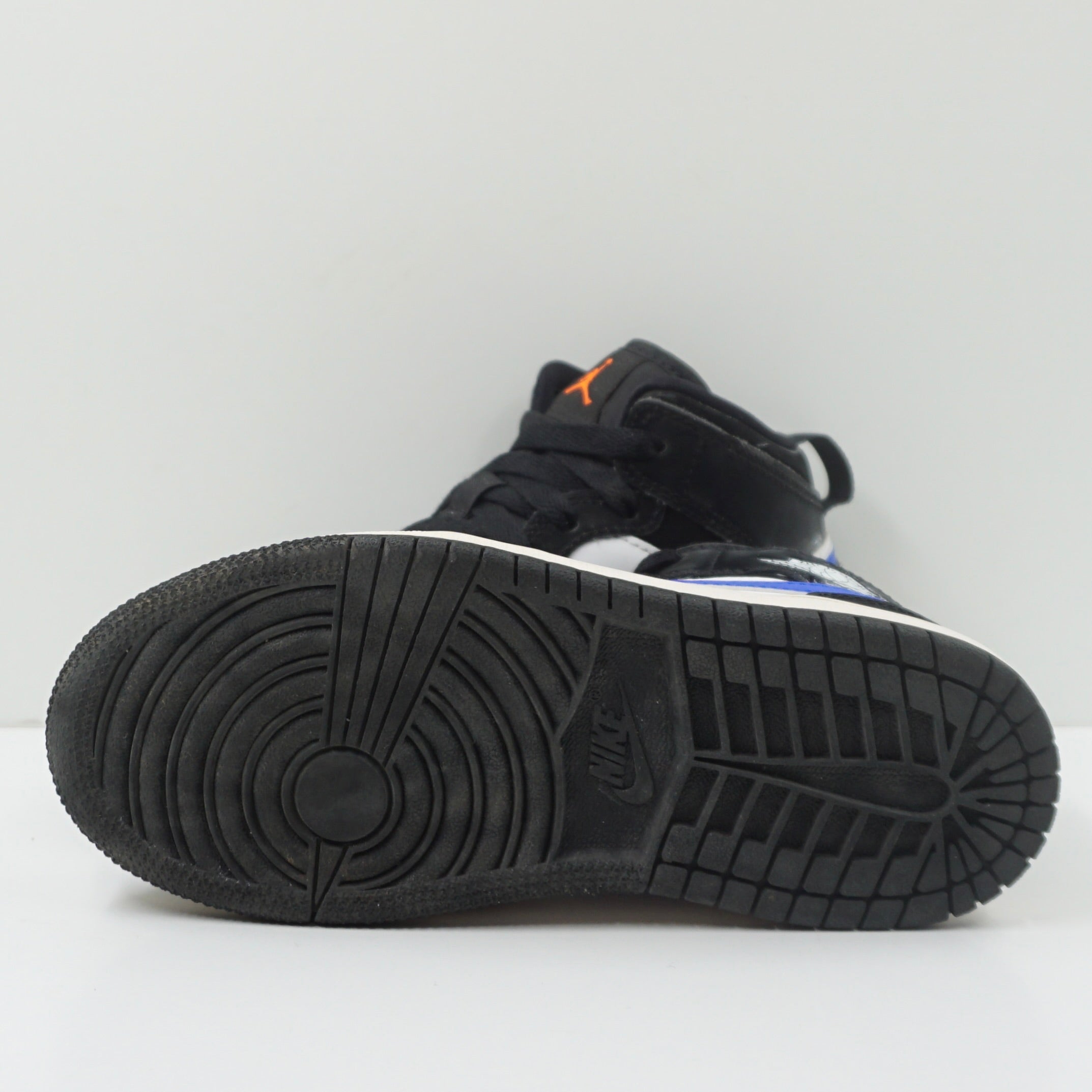 Jordan 1 Mid Black Racer Blue White (PS)