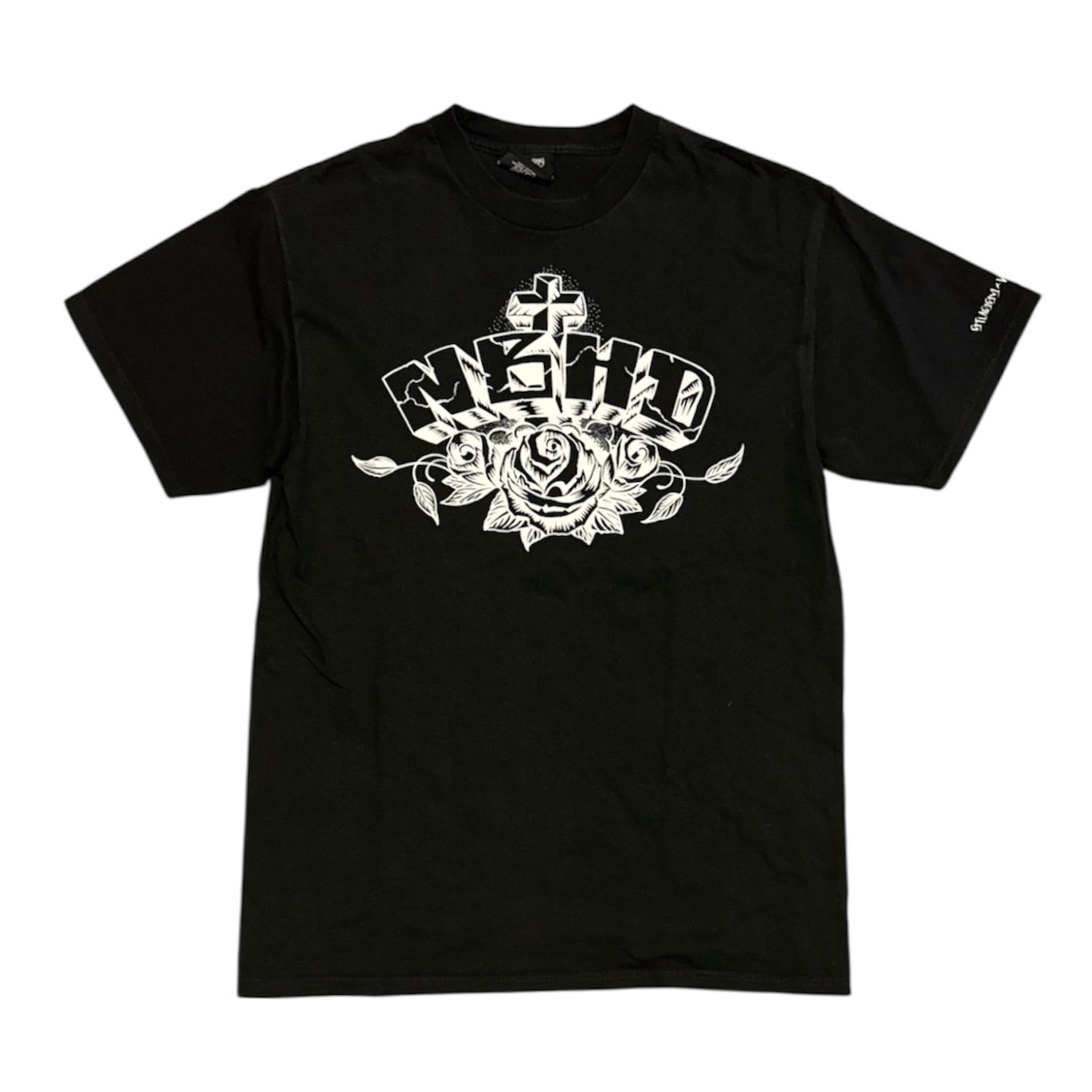 Stussy x Neighborhood Boneyards Black Tshirt