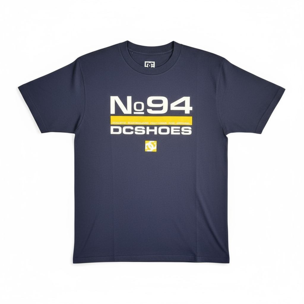 DC Shoes Nine Four Navy Tshirt
