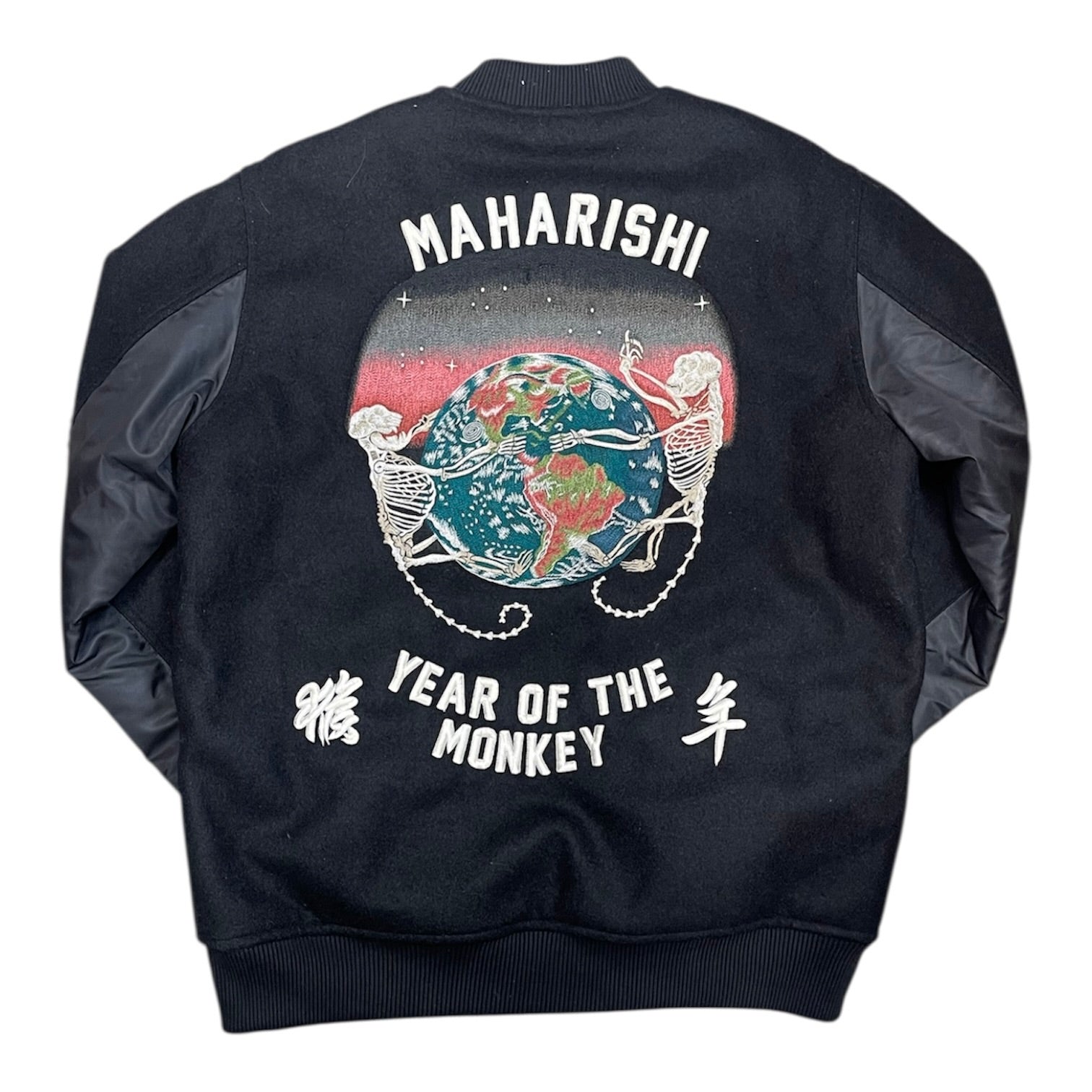Maharishi Black Bomber Jacket