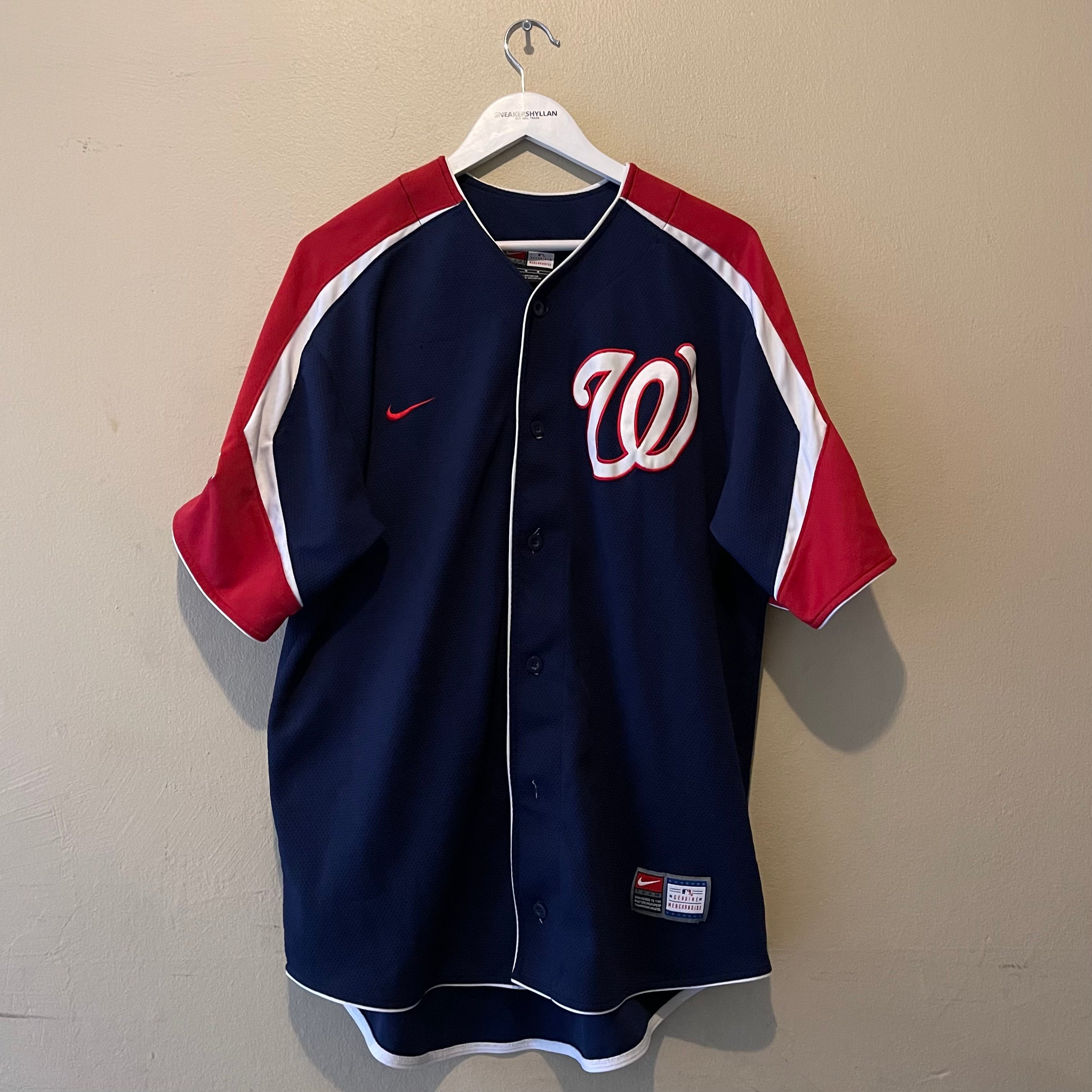 Nike Washington Nationals Guillen #6 Baseball Jersey
