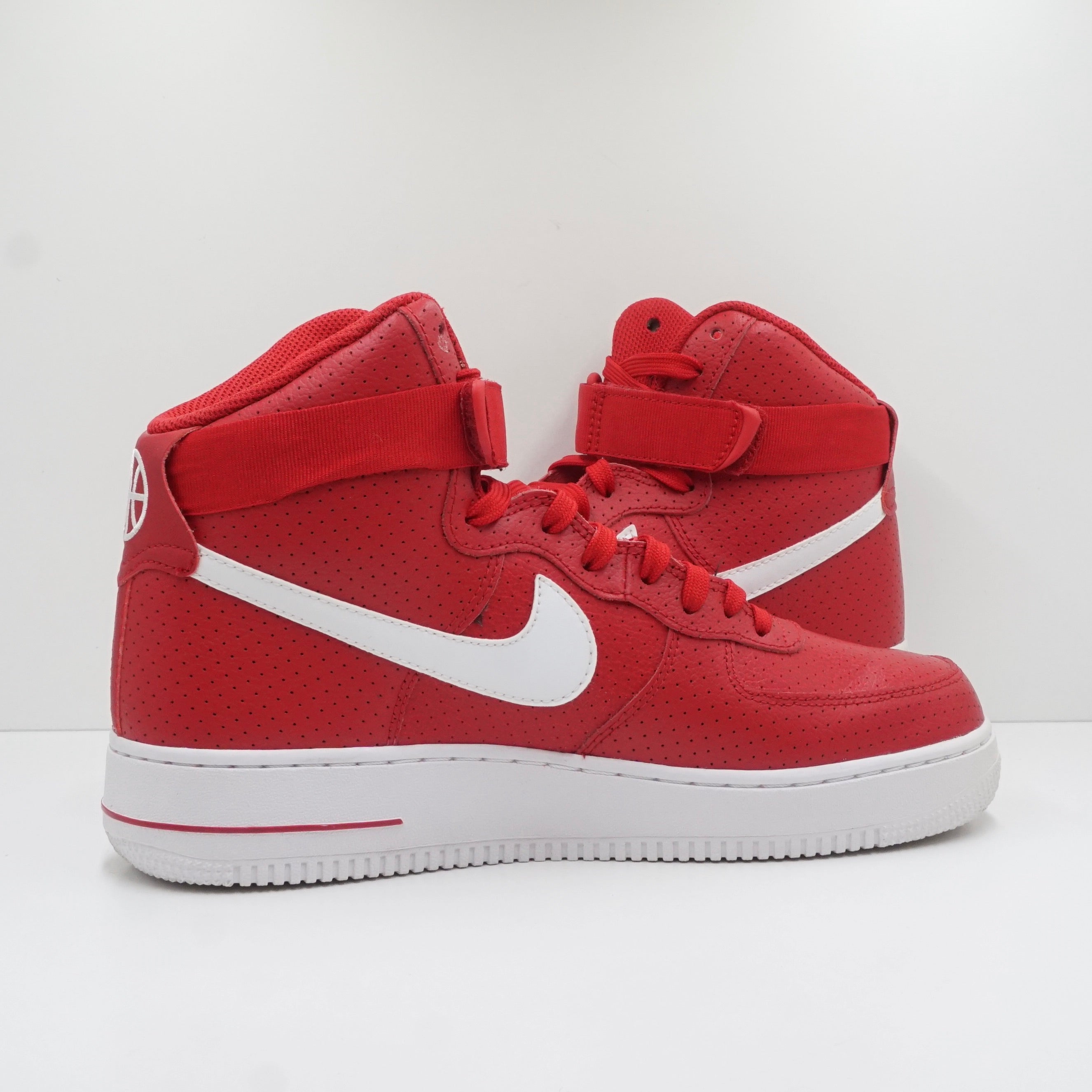 Nike Air Force 1 High Gym Red Perforated