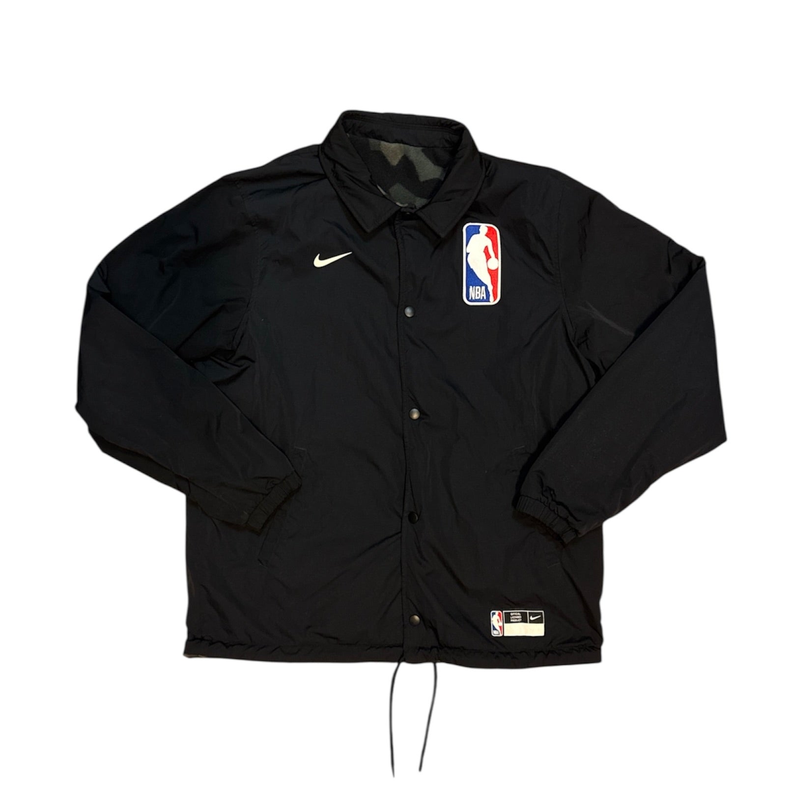 Nike NBA Team 31 Courtside Black Camo Reversible Jacket