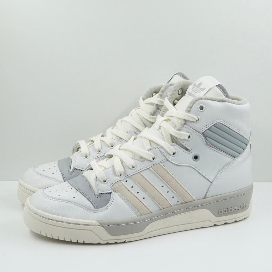 Adidas Rivalry Hi  White Grey