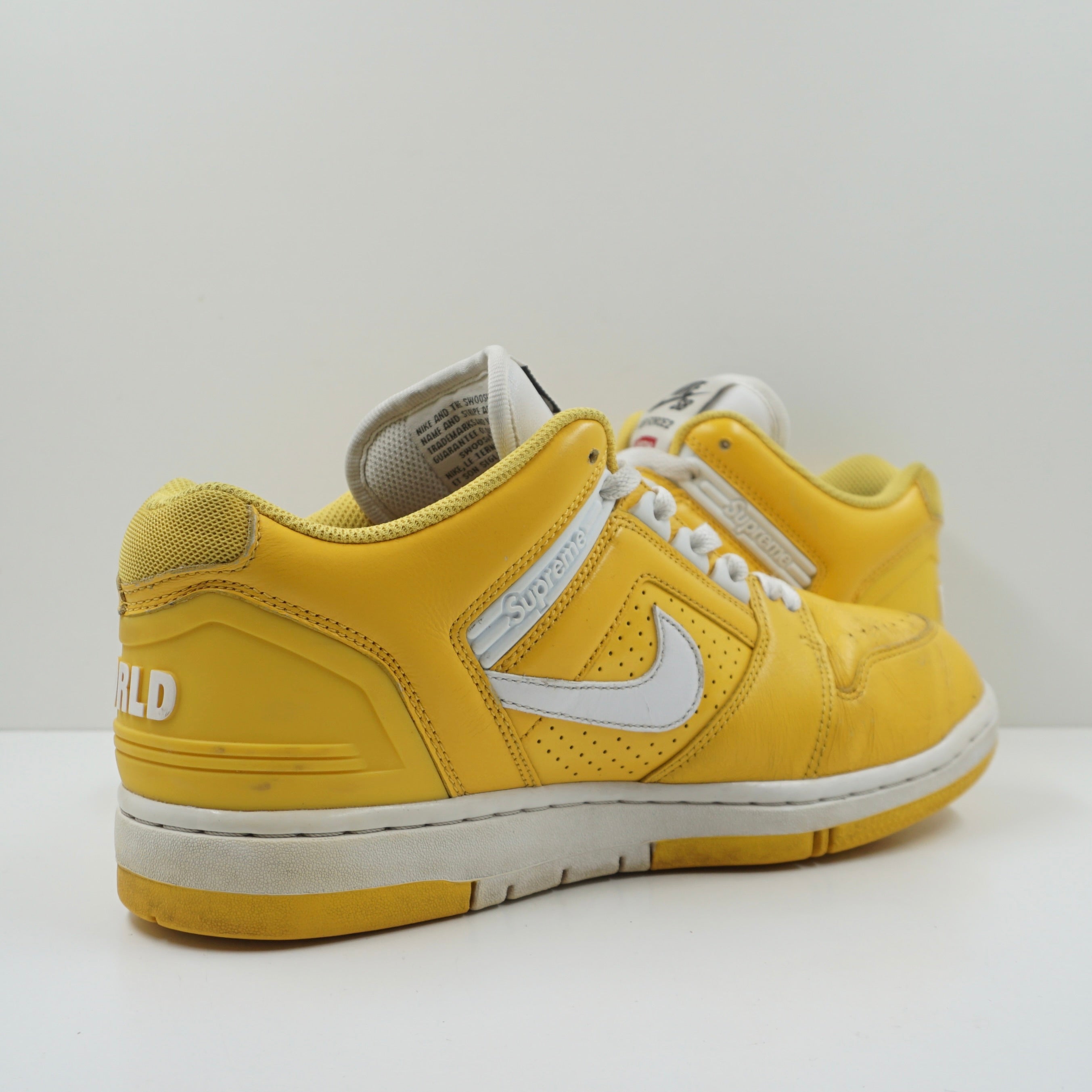 Nike SB Air Force 2 Low Supreme Yellow