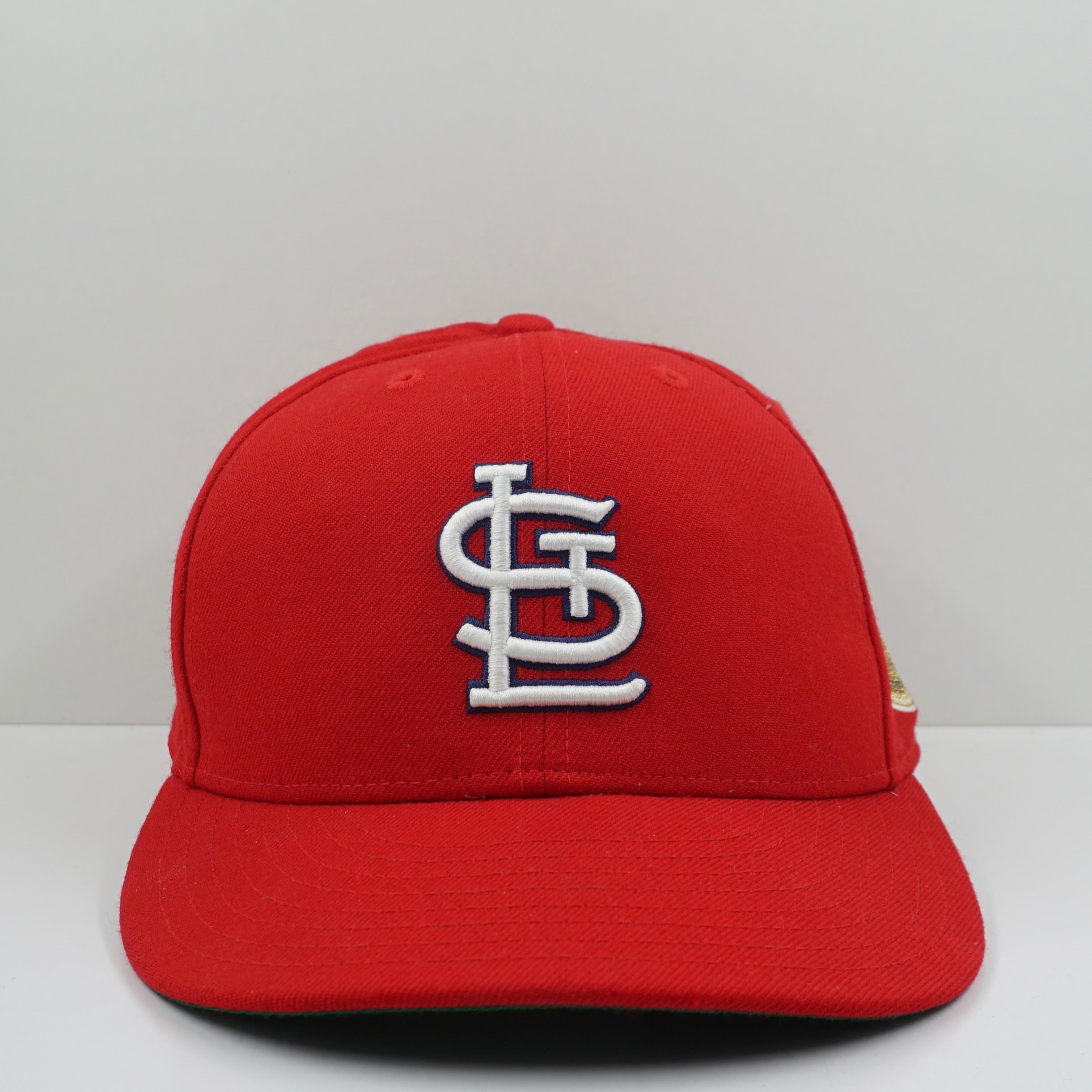 New Era St Louis Cardinals Red White 50 Year Anniversary Fitted Cap