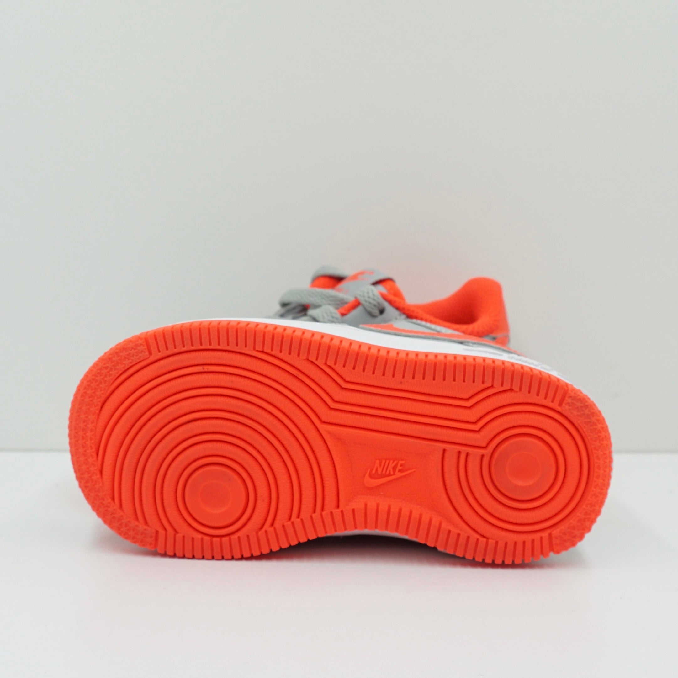 Nike Force 1 Light Smoke Bright Crimson Toddler