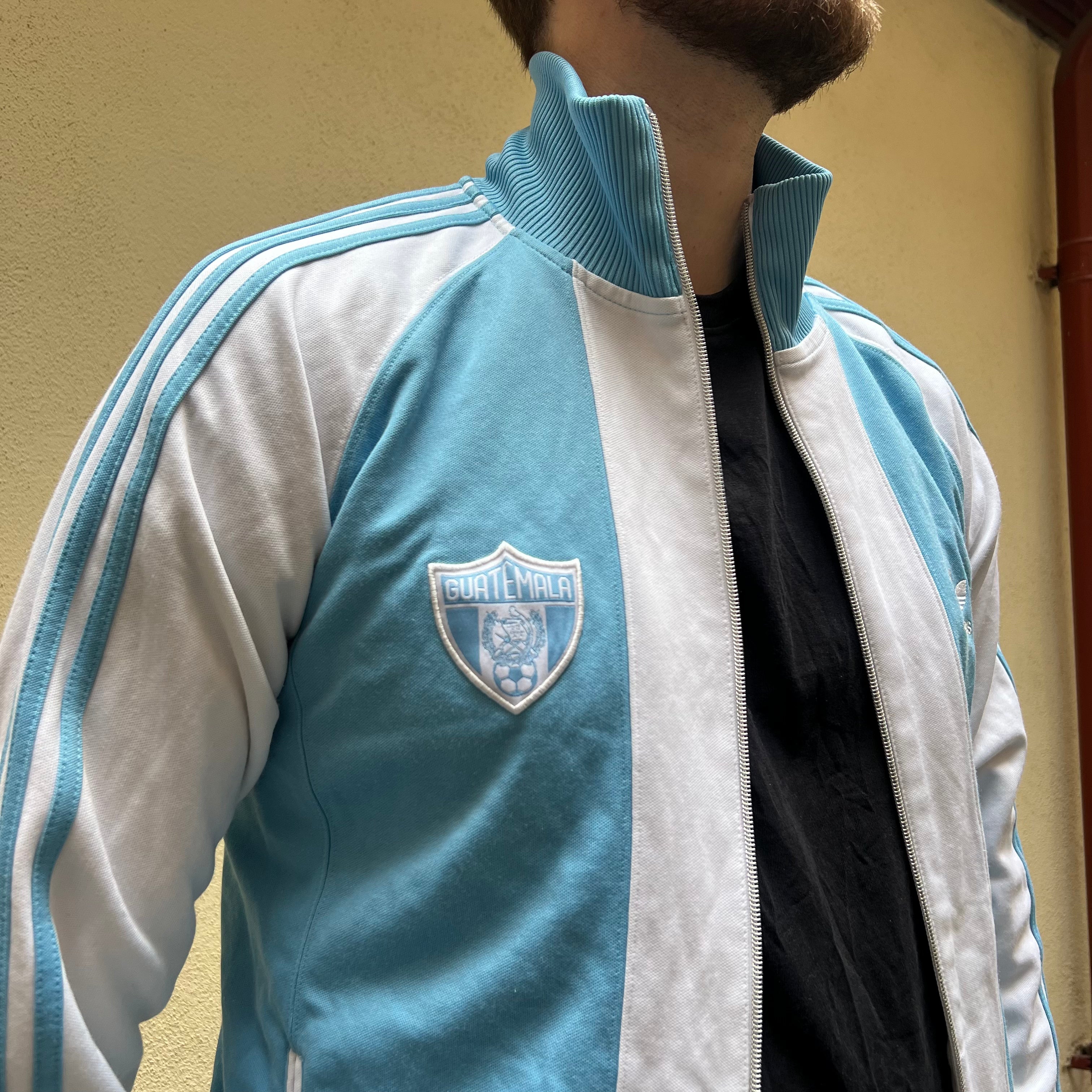 Adidas Guatemala Blue White Track Jacket