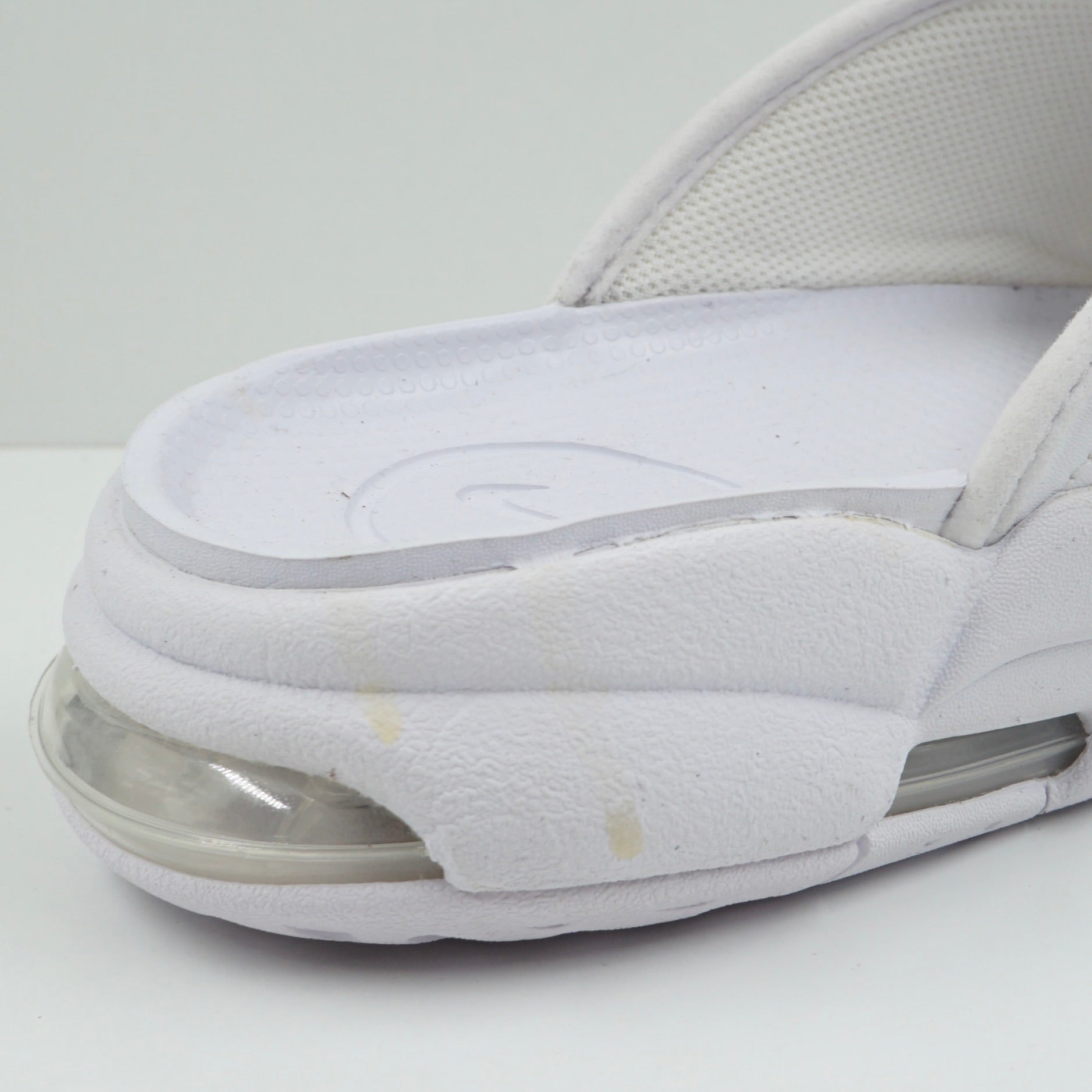 Nike Air More Uptempo Slide Triple White