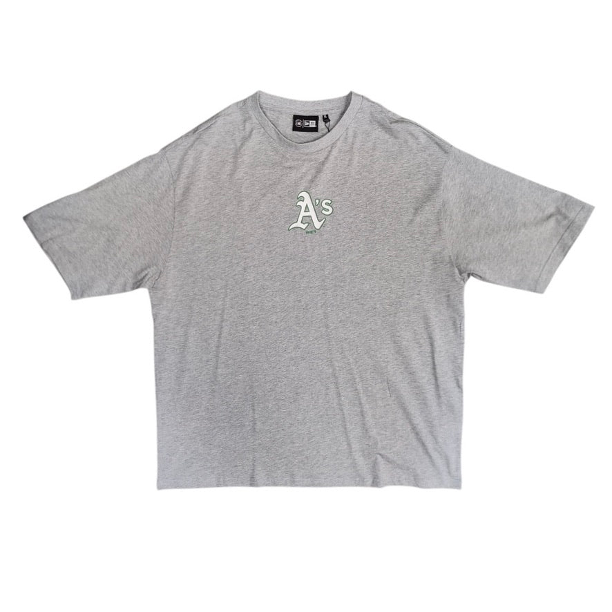 New Era Oakland A's Grey Tshirt
