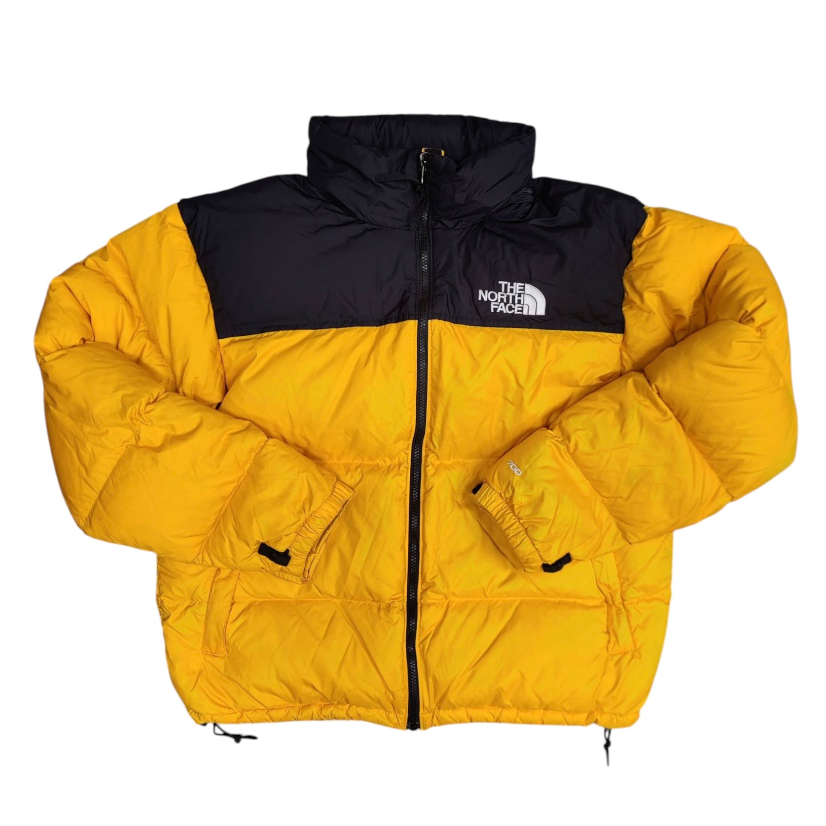 The North Face Nuptse Yellow Down Jacket