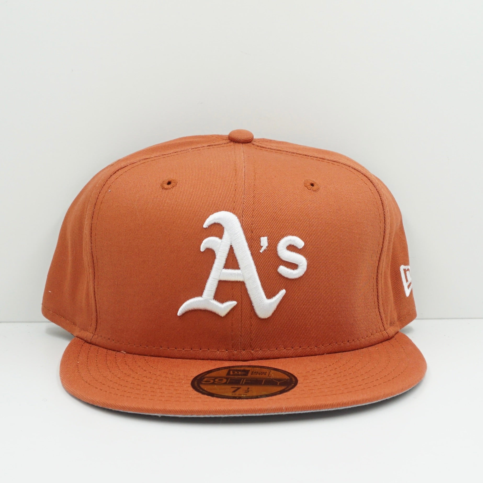 New Era Oakland A's Rust Fitted Cap