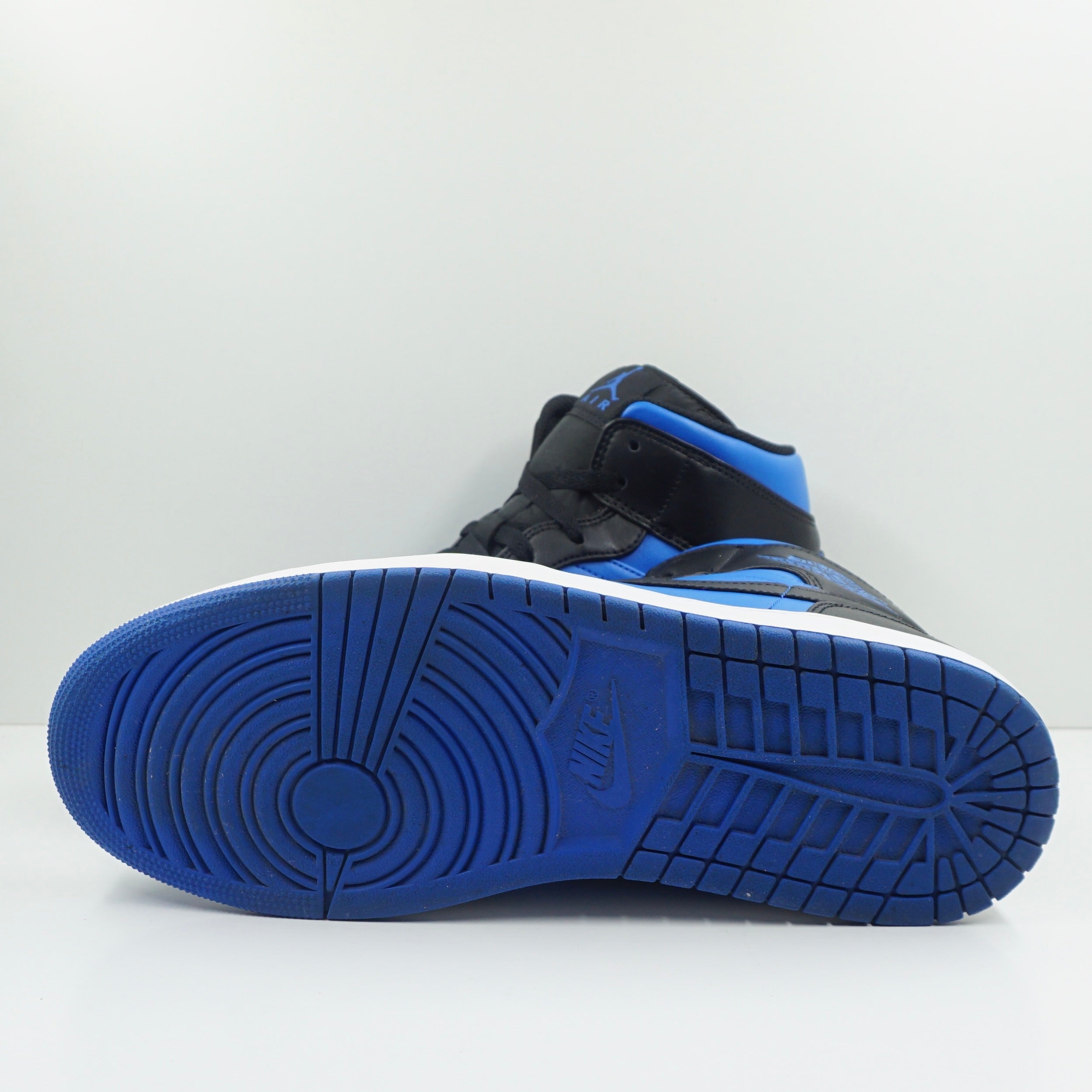 Jordan 1 Mid Black Royal Blue