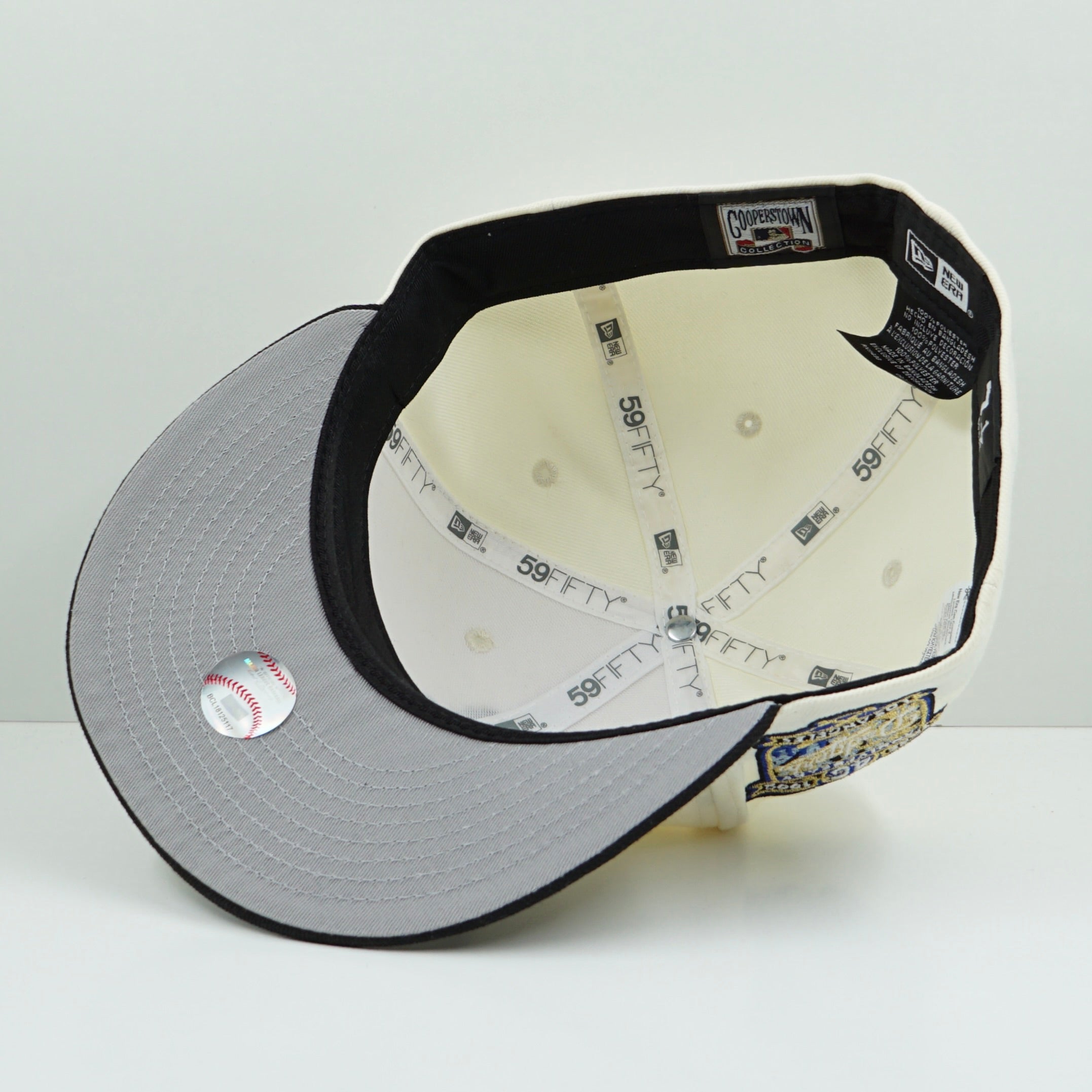 New Era Los Angeles Dodgers 40th Anniversary Cream Fitted Cap
