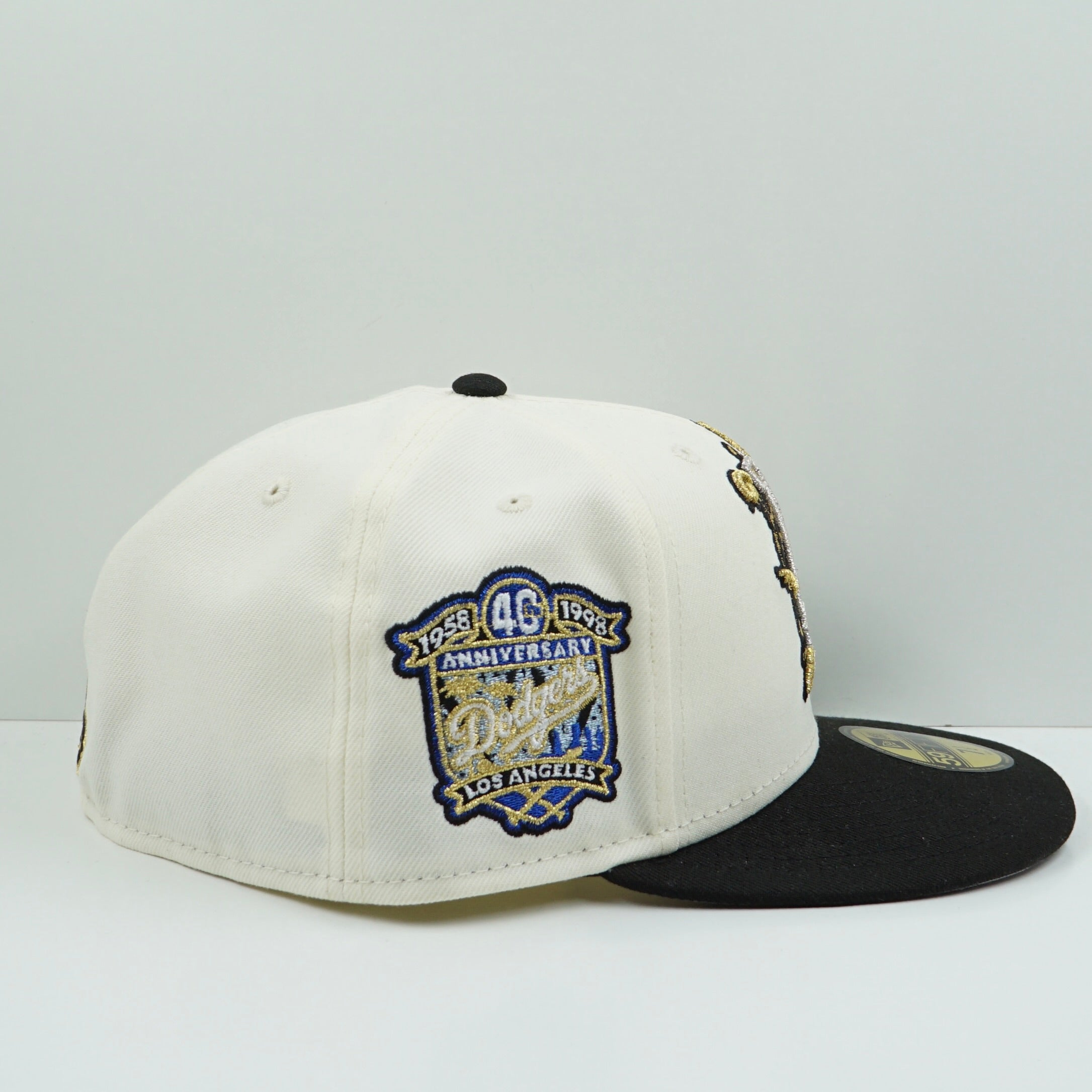 New Era Los Angeles Dodgers 40th Anniversary Cream Fitted Cap