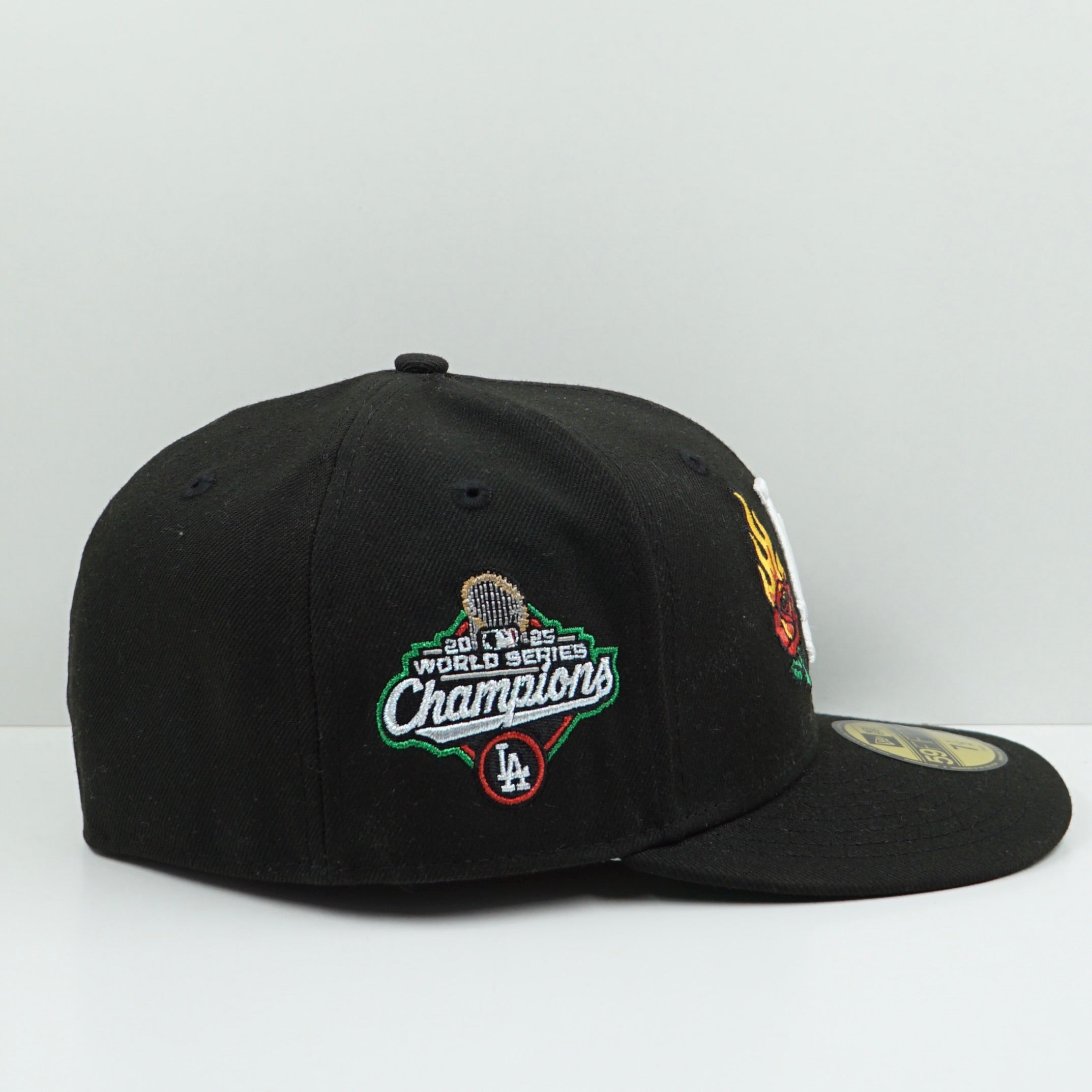 New Era Los Angeles Dodgers 2025 World Series Black Fitted Cap