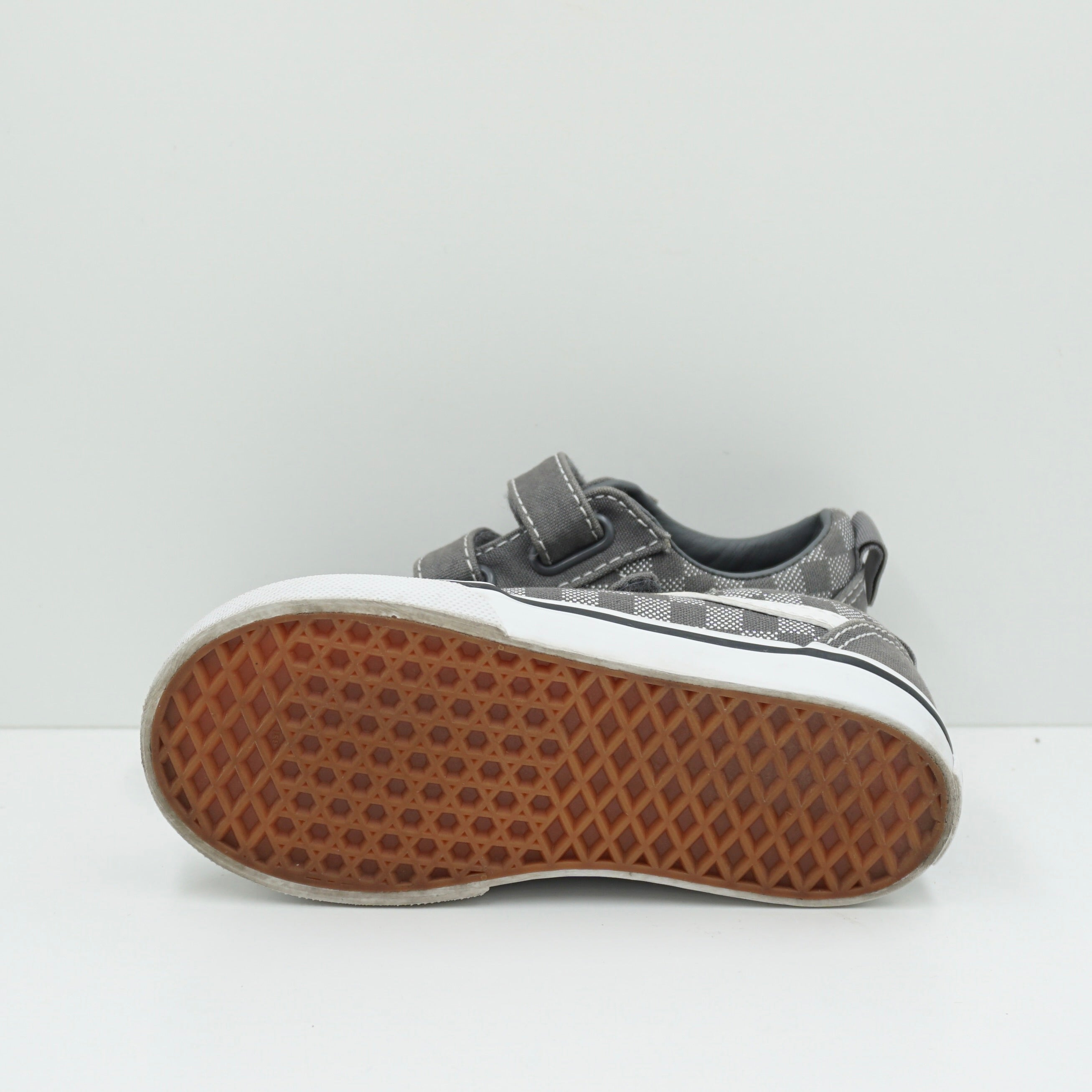 Vans Grey Checkered Velcro Straps (TD)