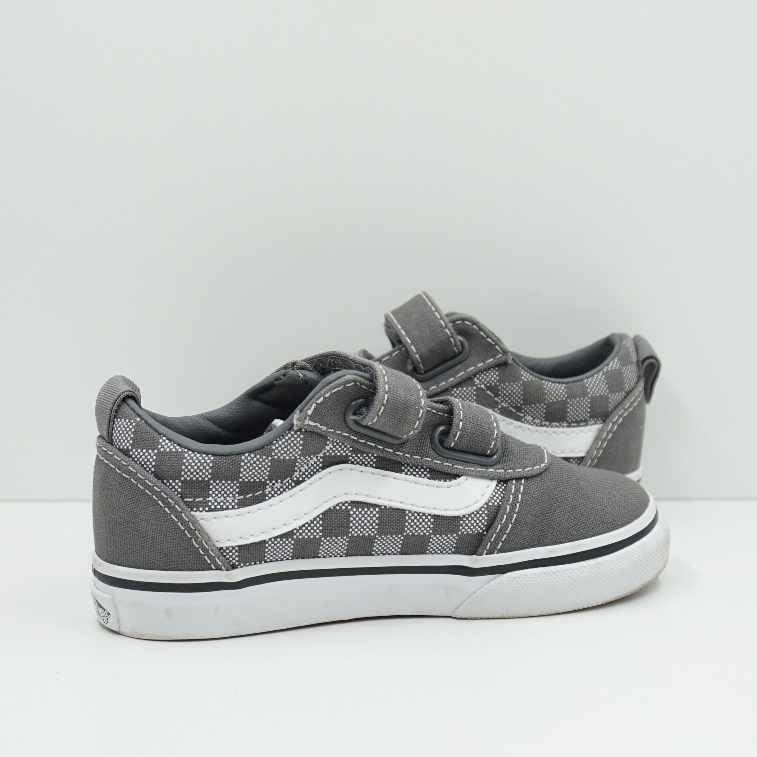 Vans Grey Checkered Velcro Straps (TD)