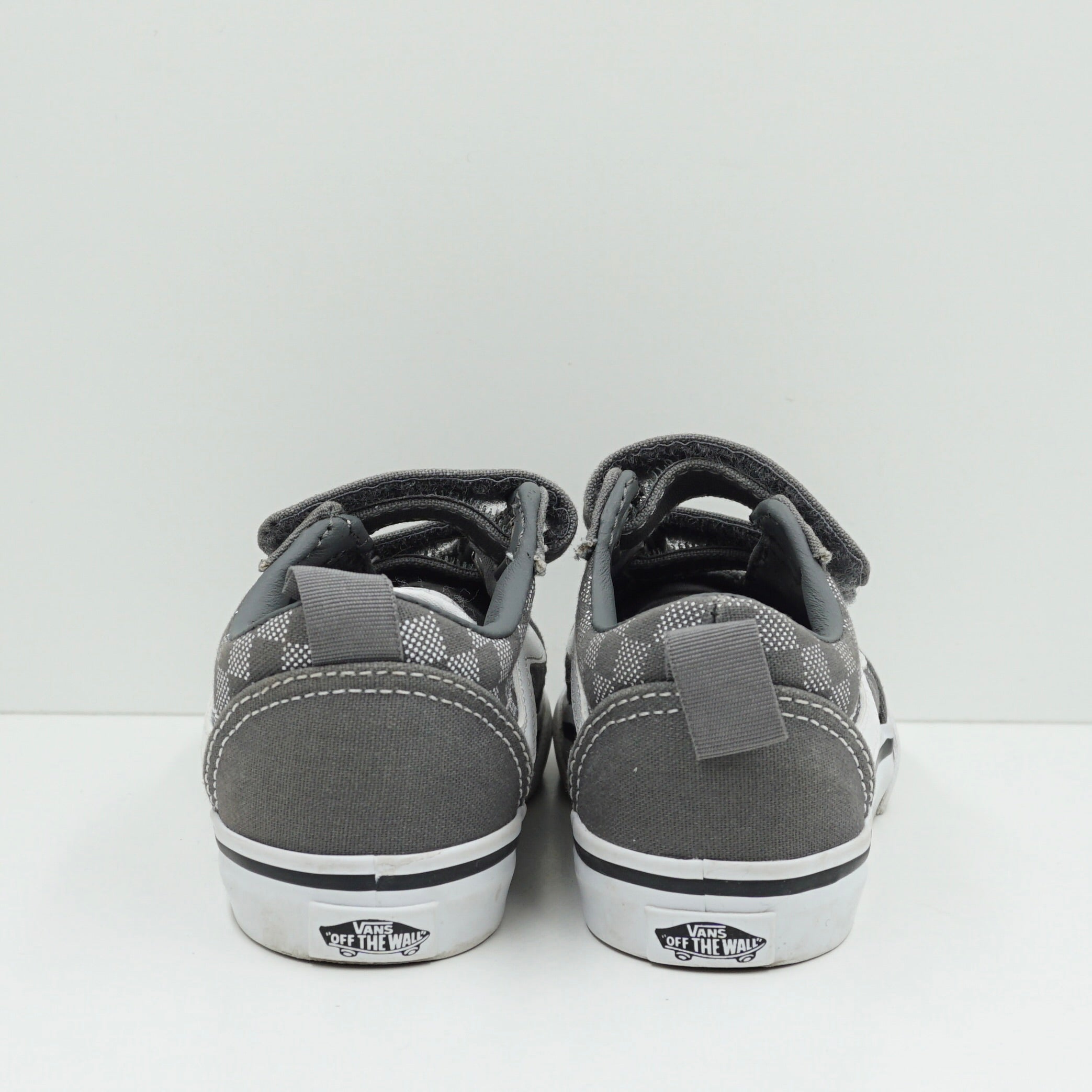Vans Grey Checkered Velcro Straps (TD)
