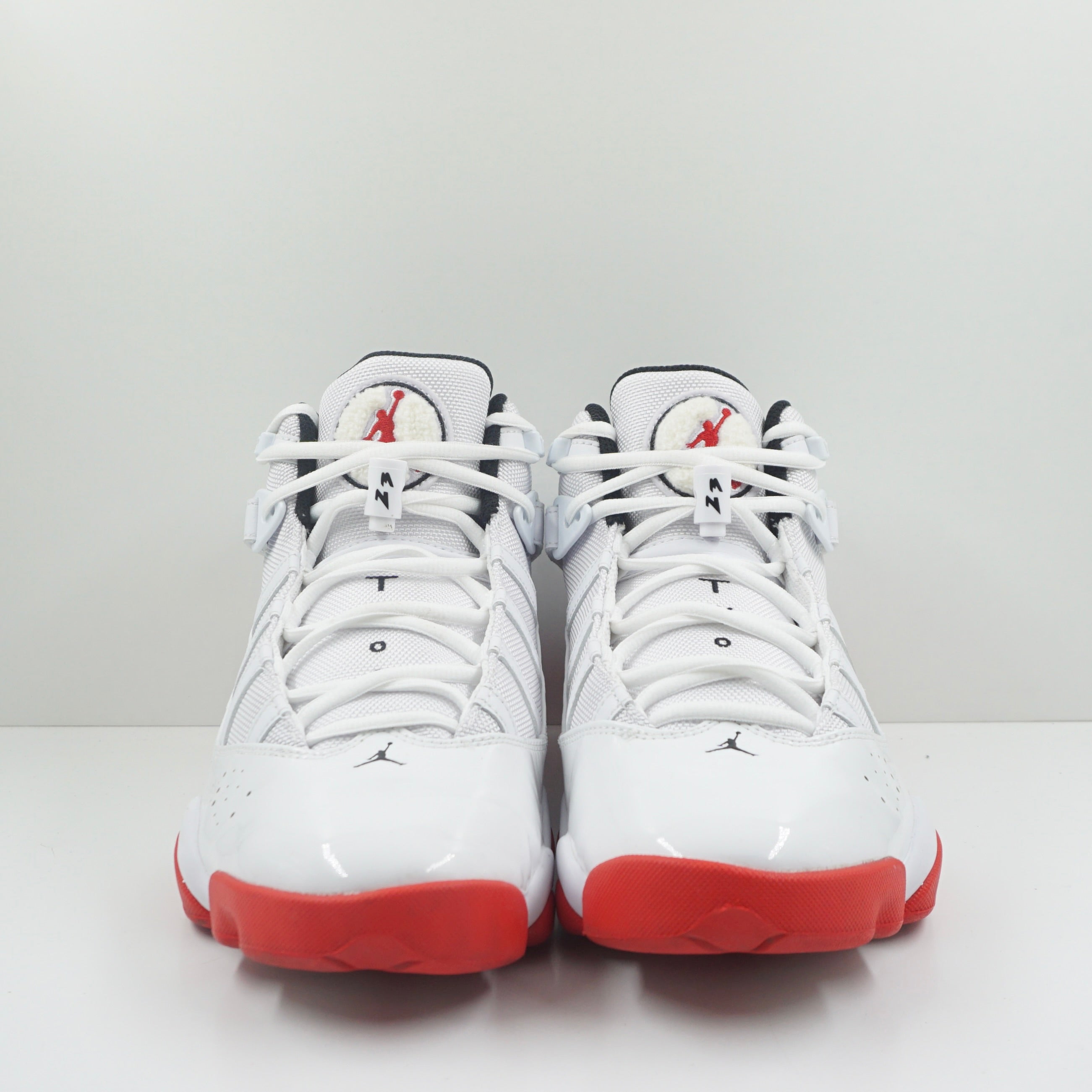Jordan 6 Rings White University Red Black