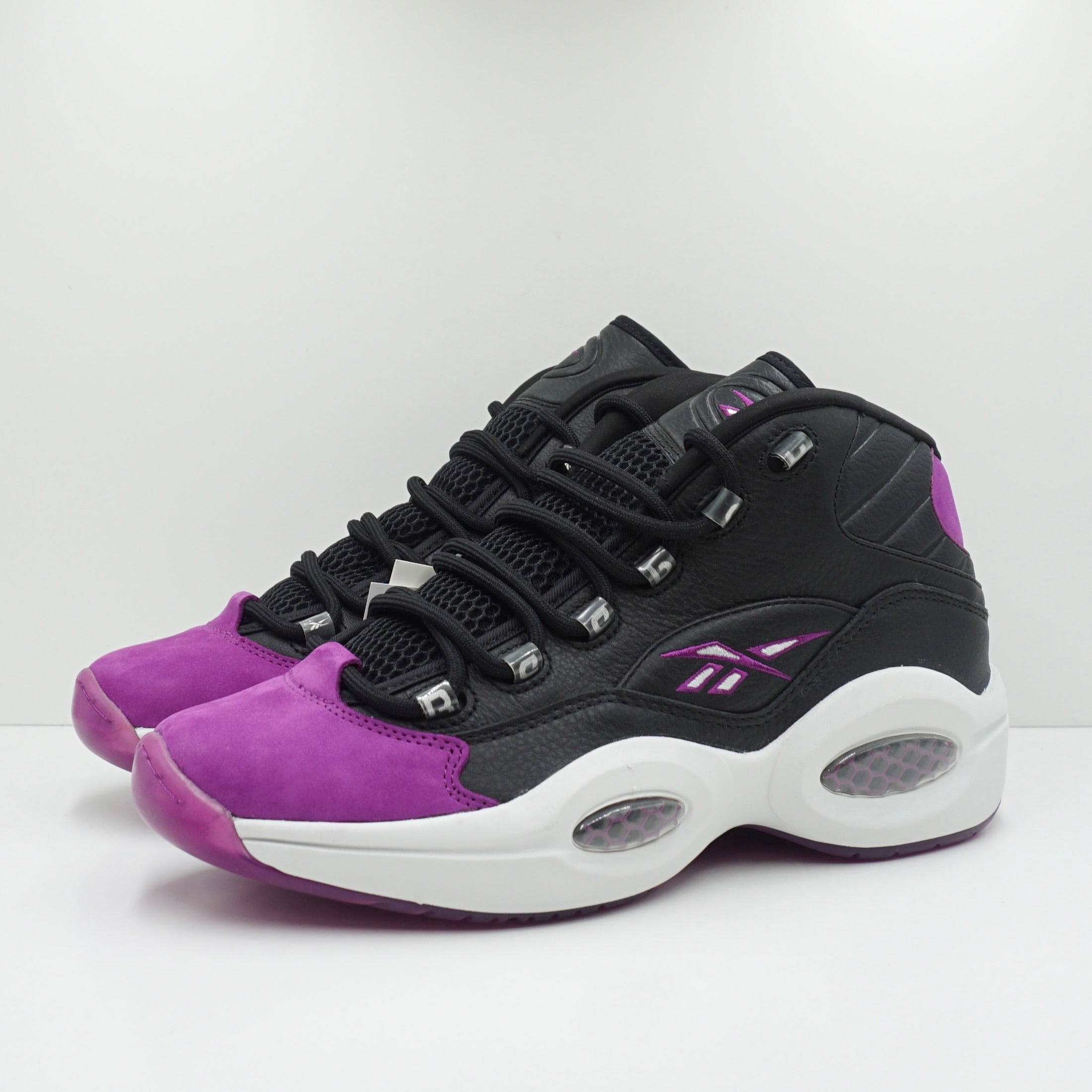 Reebok Question Mid Black Aubergine Sample