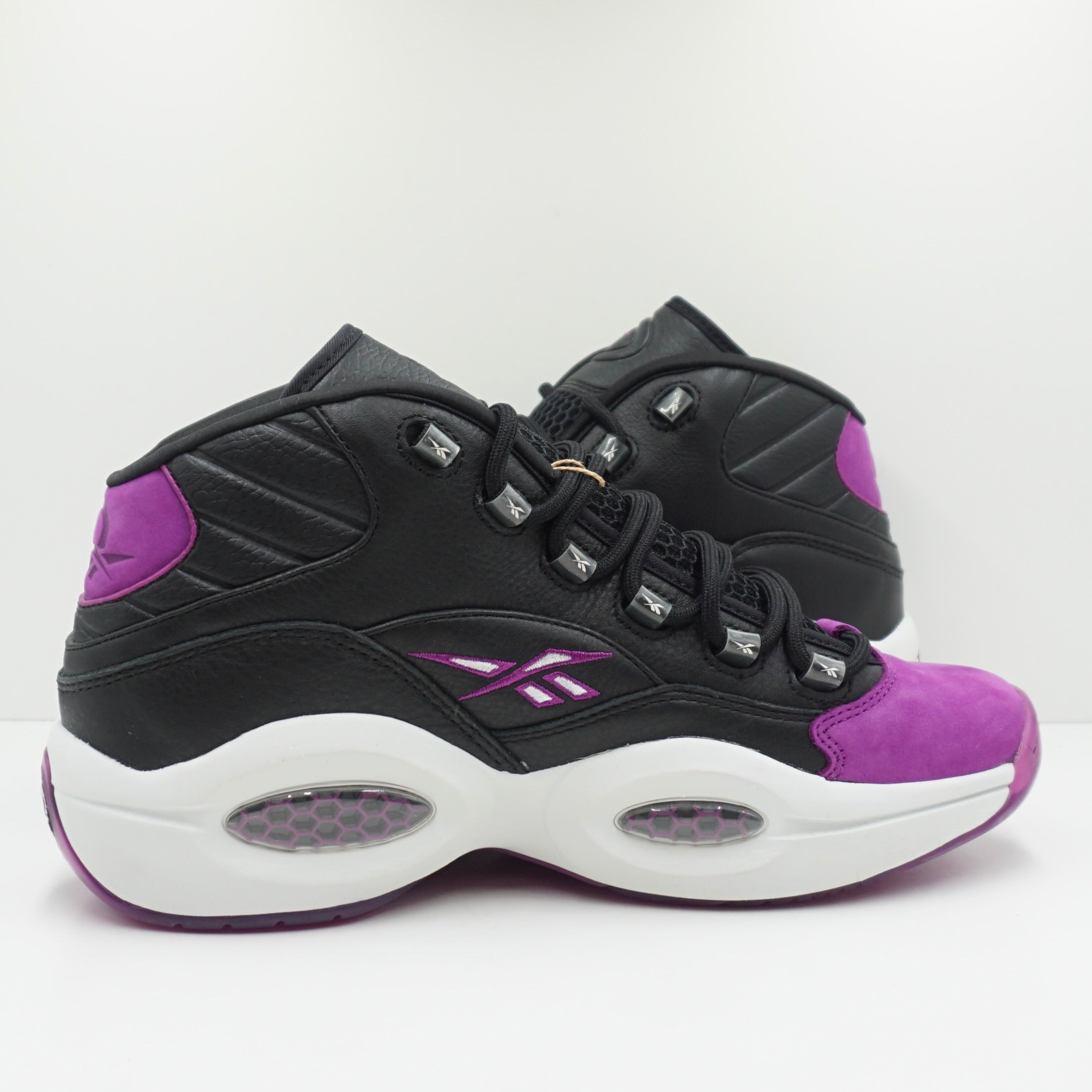 Reebok Question Mid Black Aubergine Sample