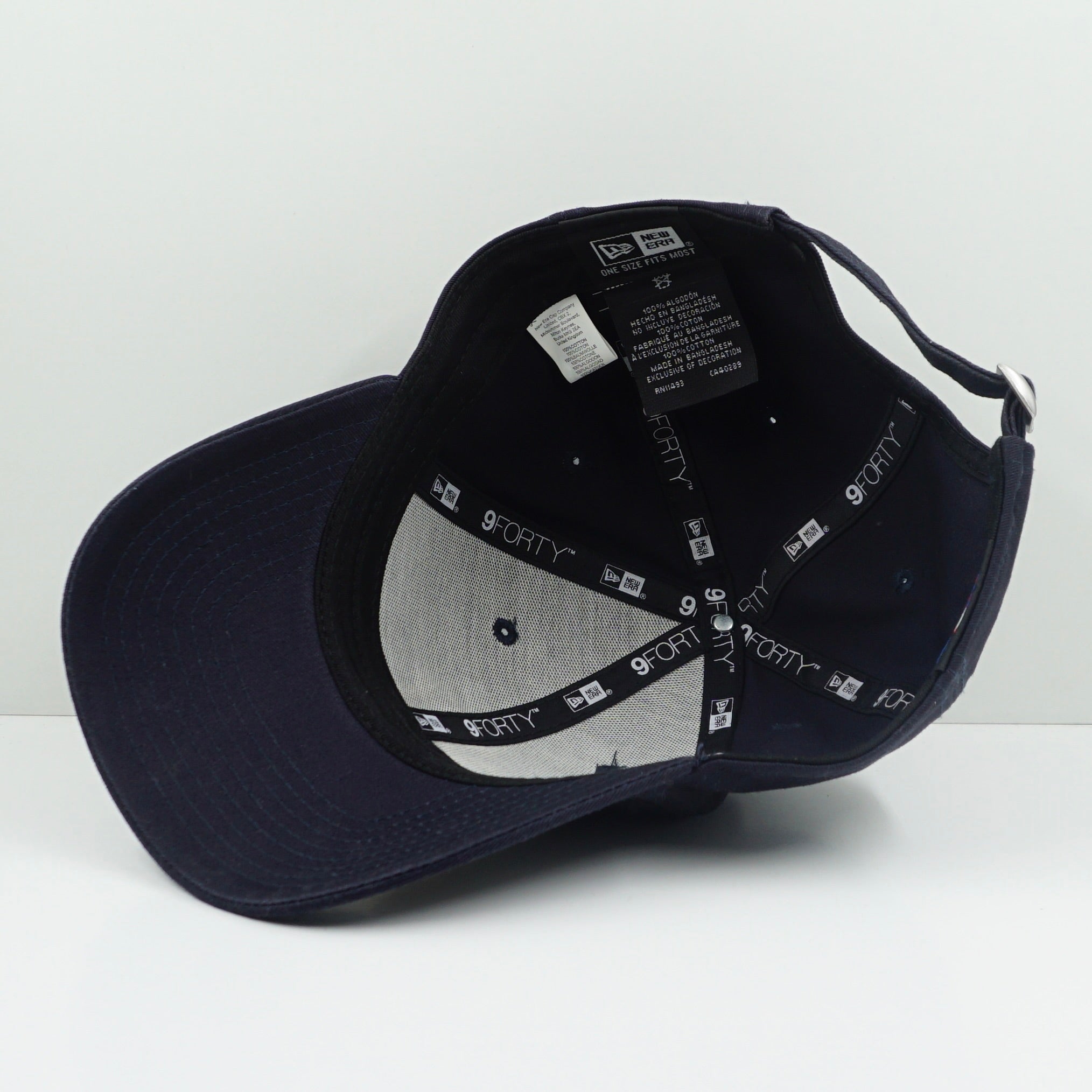 New Era New York Yankees Navy Yellow Adjustable Cap