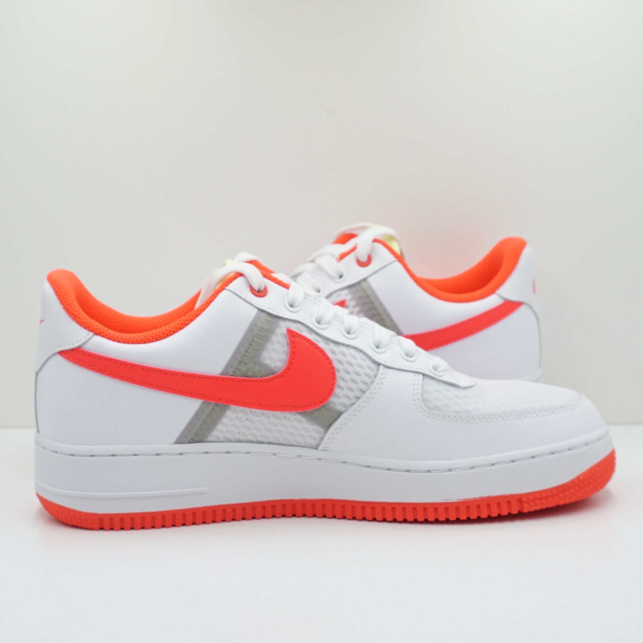 Nike Air Force 1 Low Transparent White Crimson