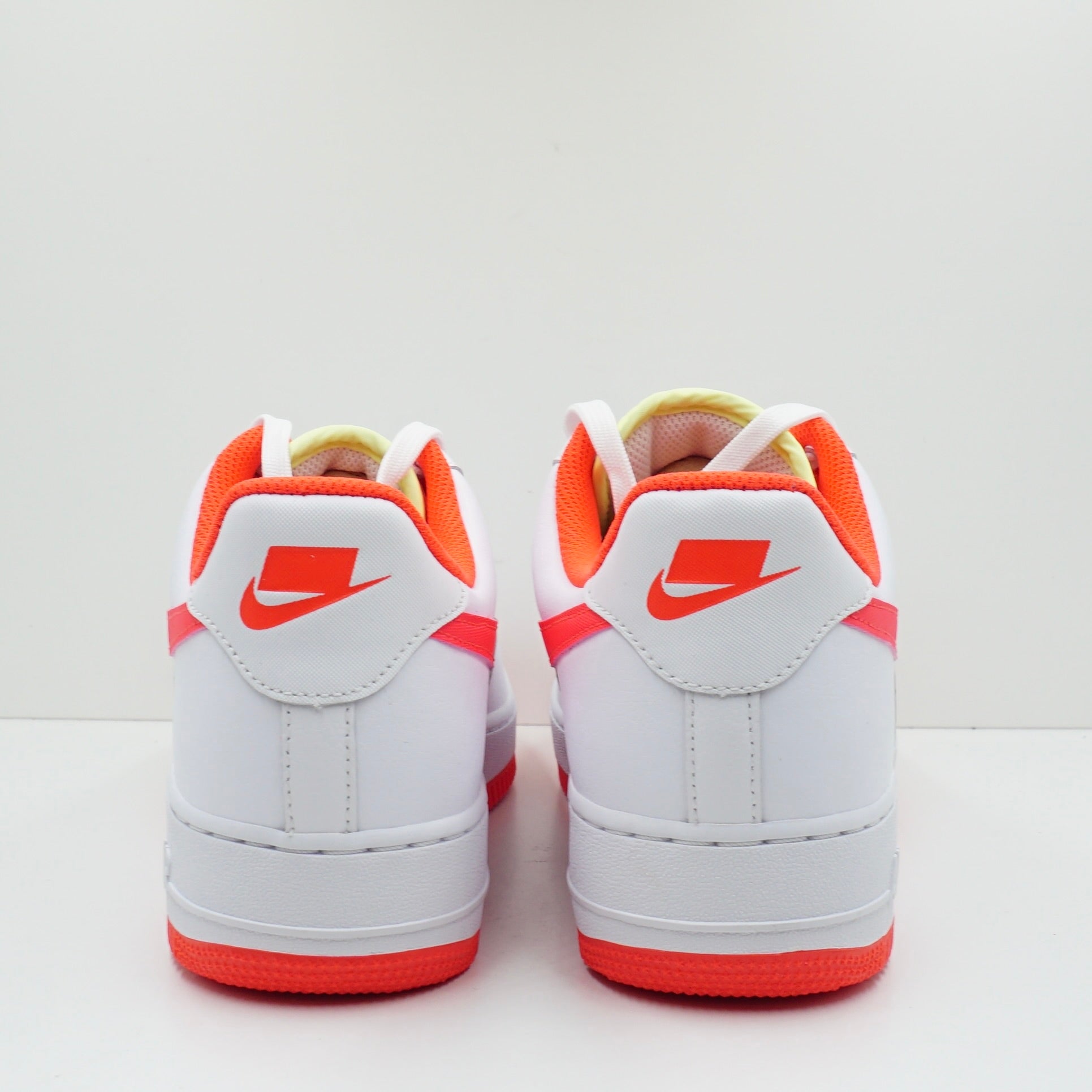 air force 1 low transparent white crimson