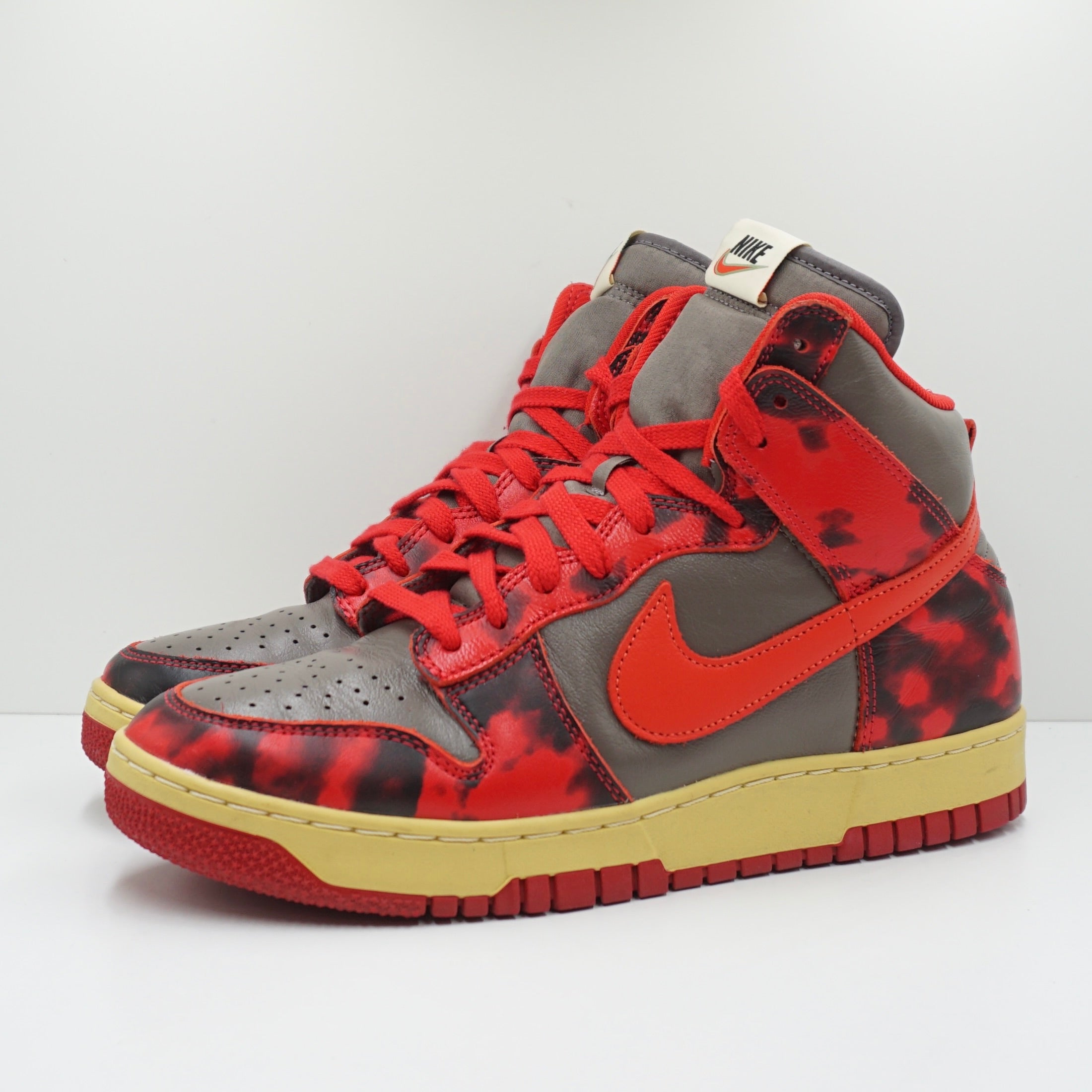 Nike Dunk High 1985 Red Acid Wash