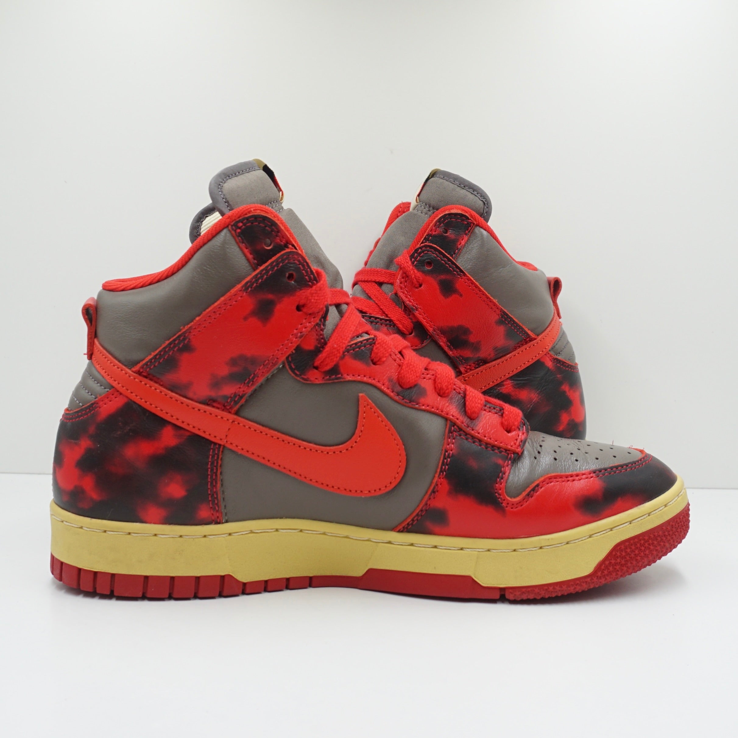 Nike Dunk High 1985 Red Acid Wash