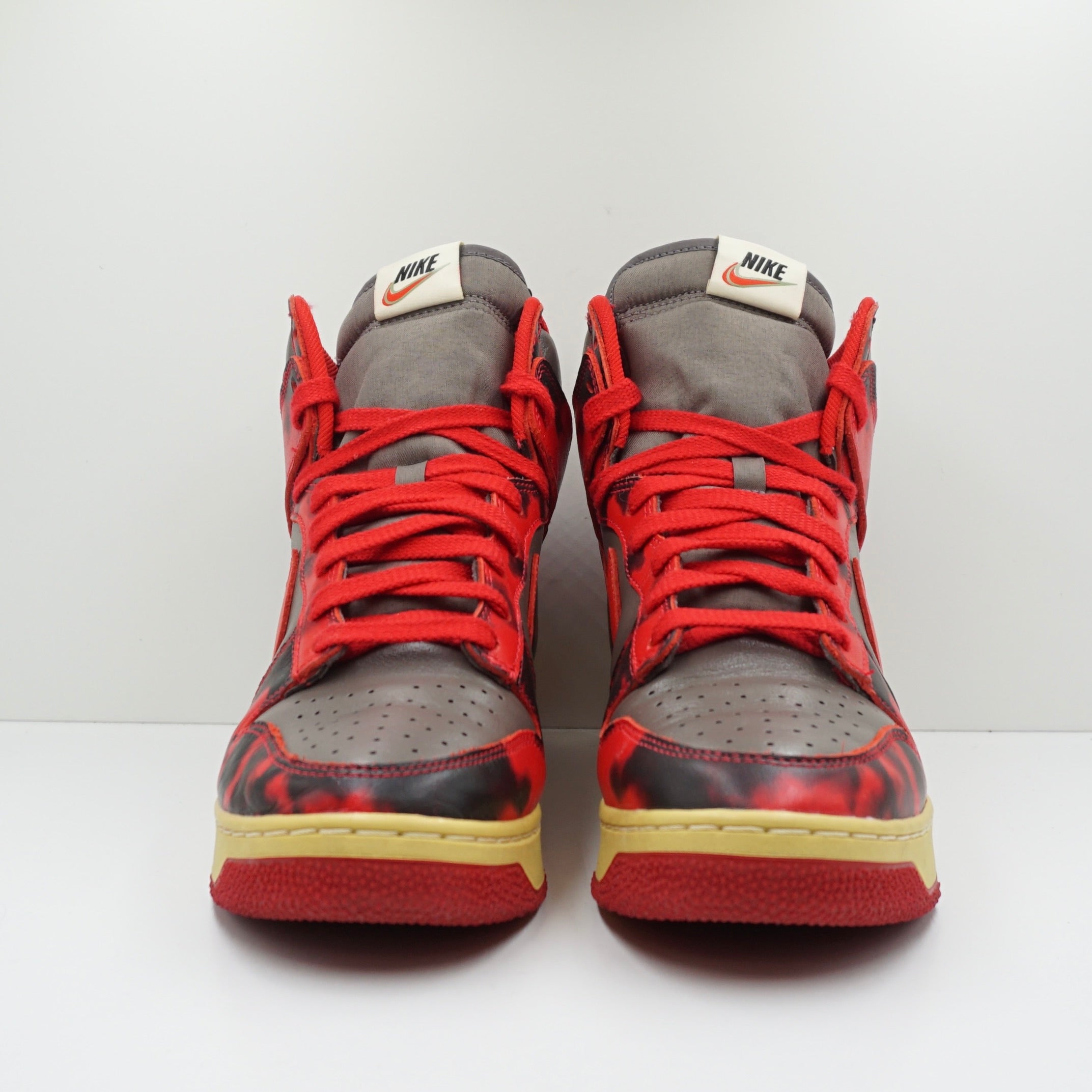 Nike Dunk High 1985 Red Acid Wash