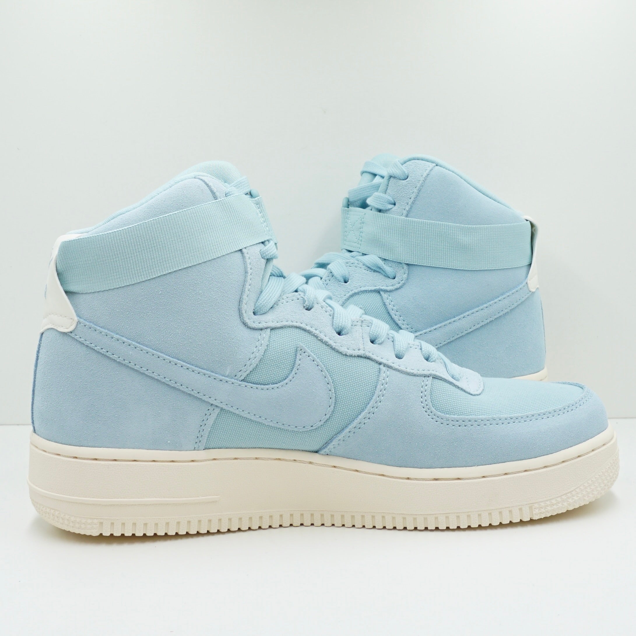 Nike Air Force 1 High Light Blue Suede