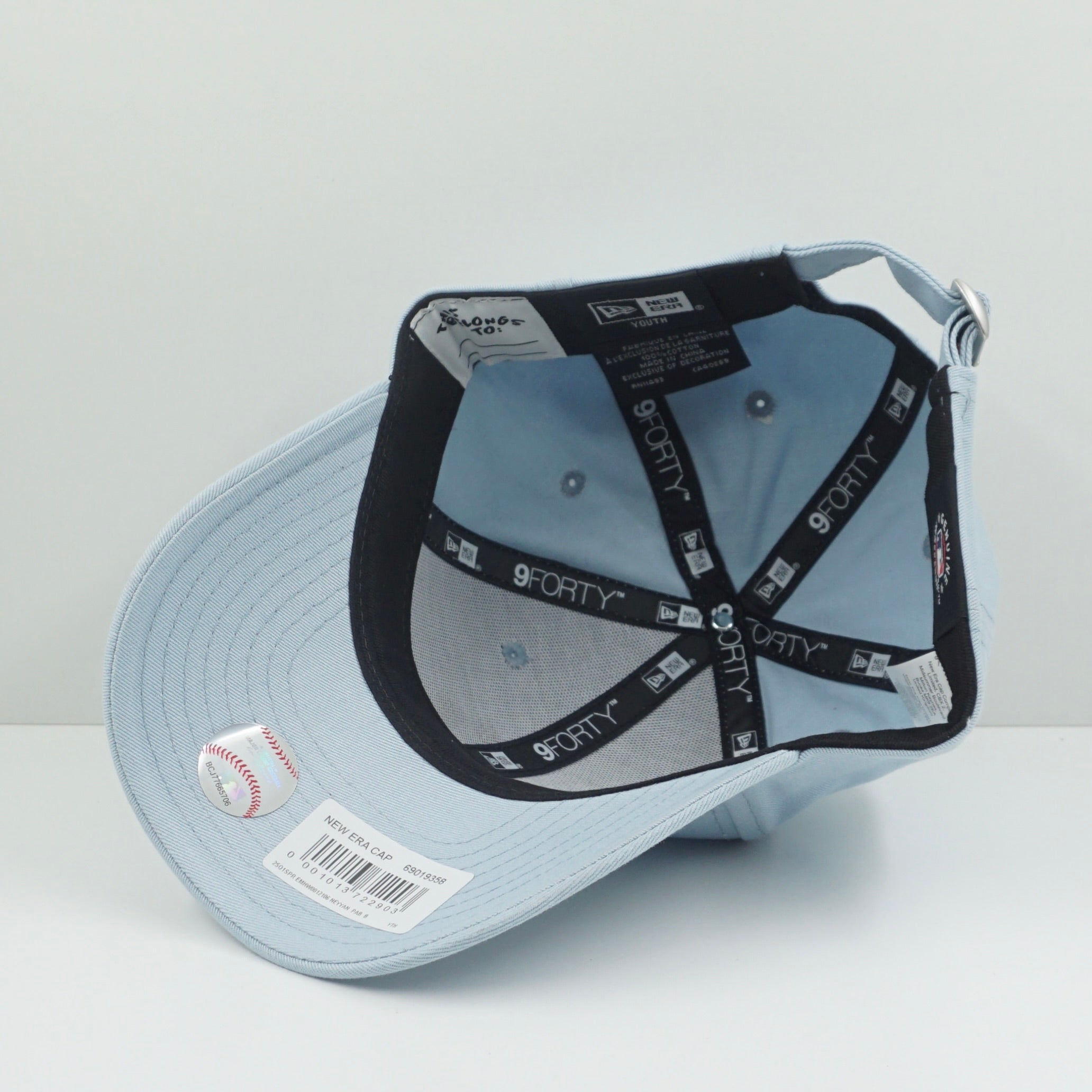 New Era New York Yankees Blue Navy 9Forty Adjustable Cap (Youth)