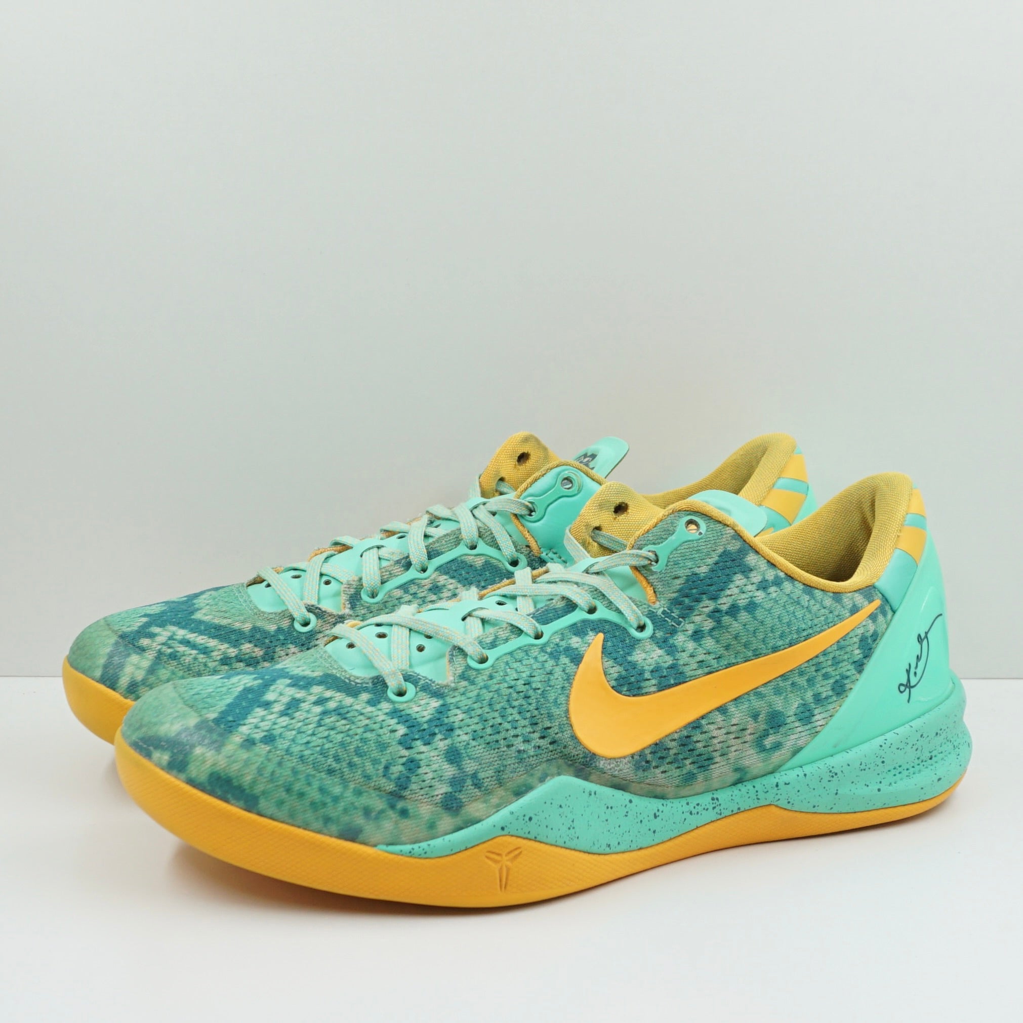 Nike Kobe 8 System Green Glow Laser Orange