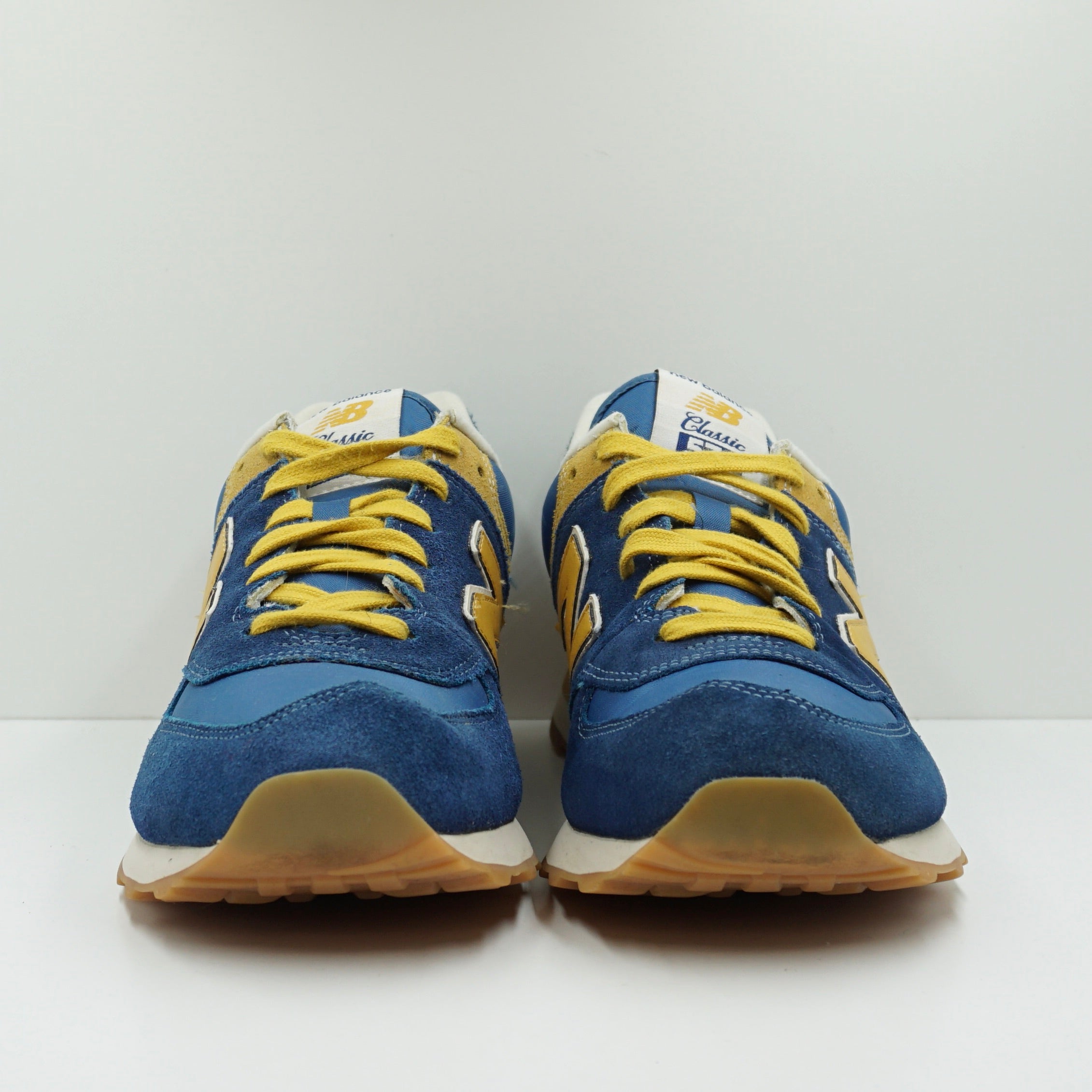 New Balance 574 Blue Yellow