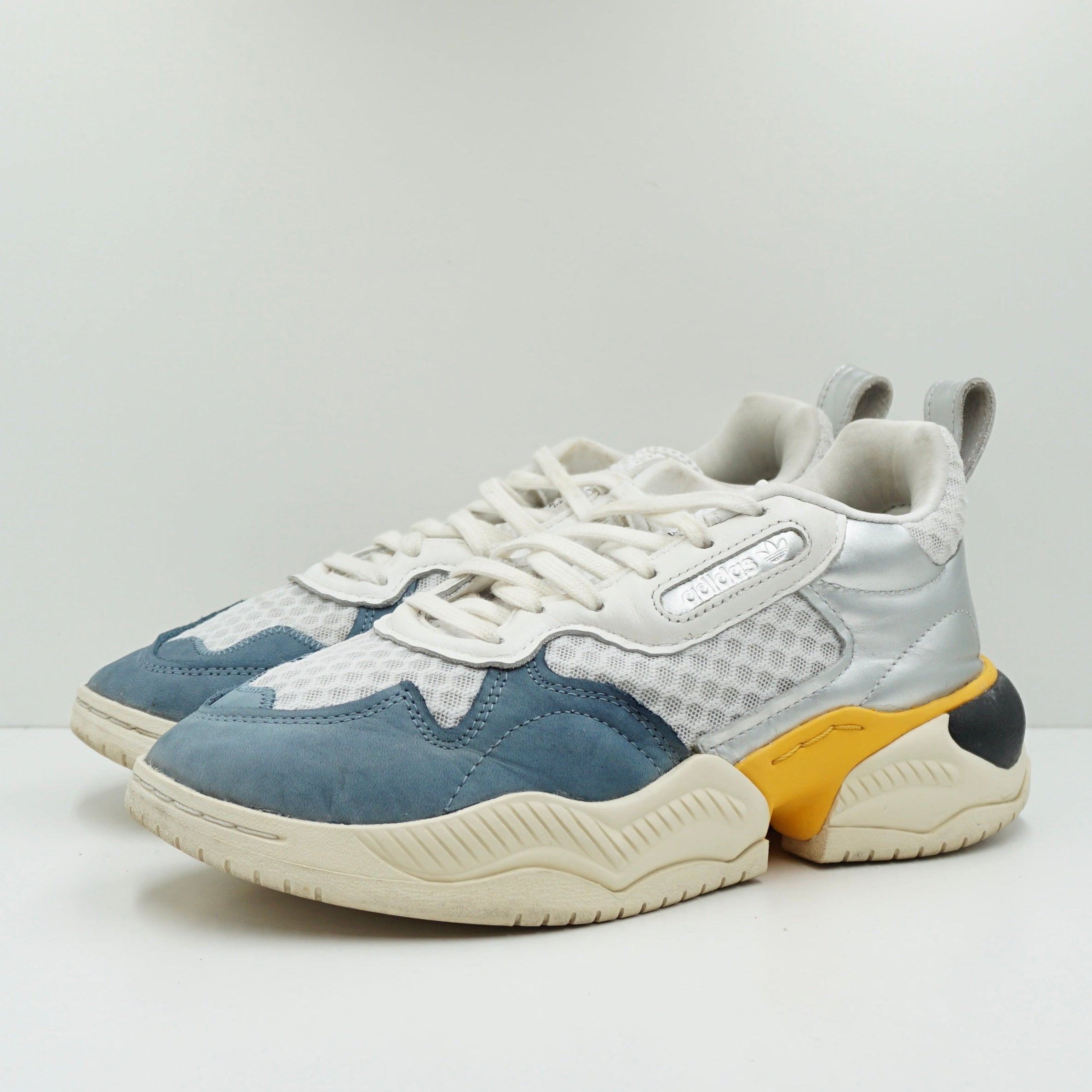 Adidas Supercourt RX Crystal White Blue Silver (W)