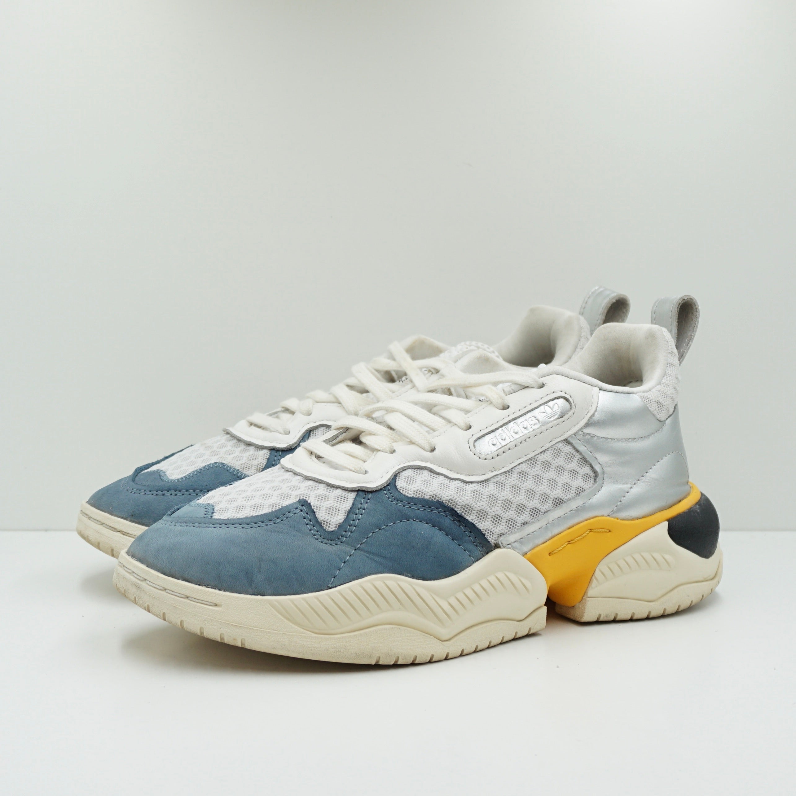 Adidas Supercourt RX Crystal White Blue Silver (W)